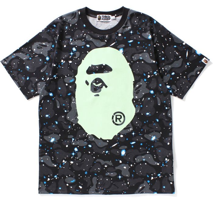 Bape shirt glow in best sale the dark