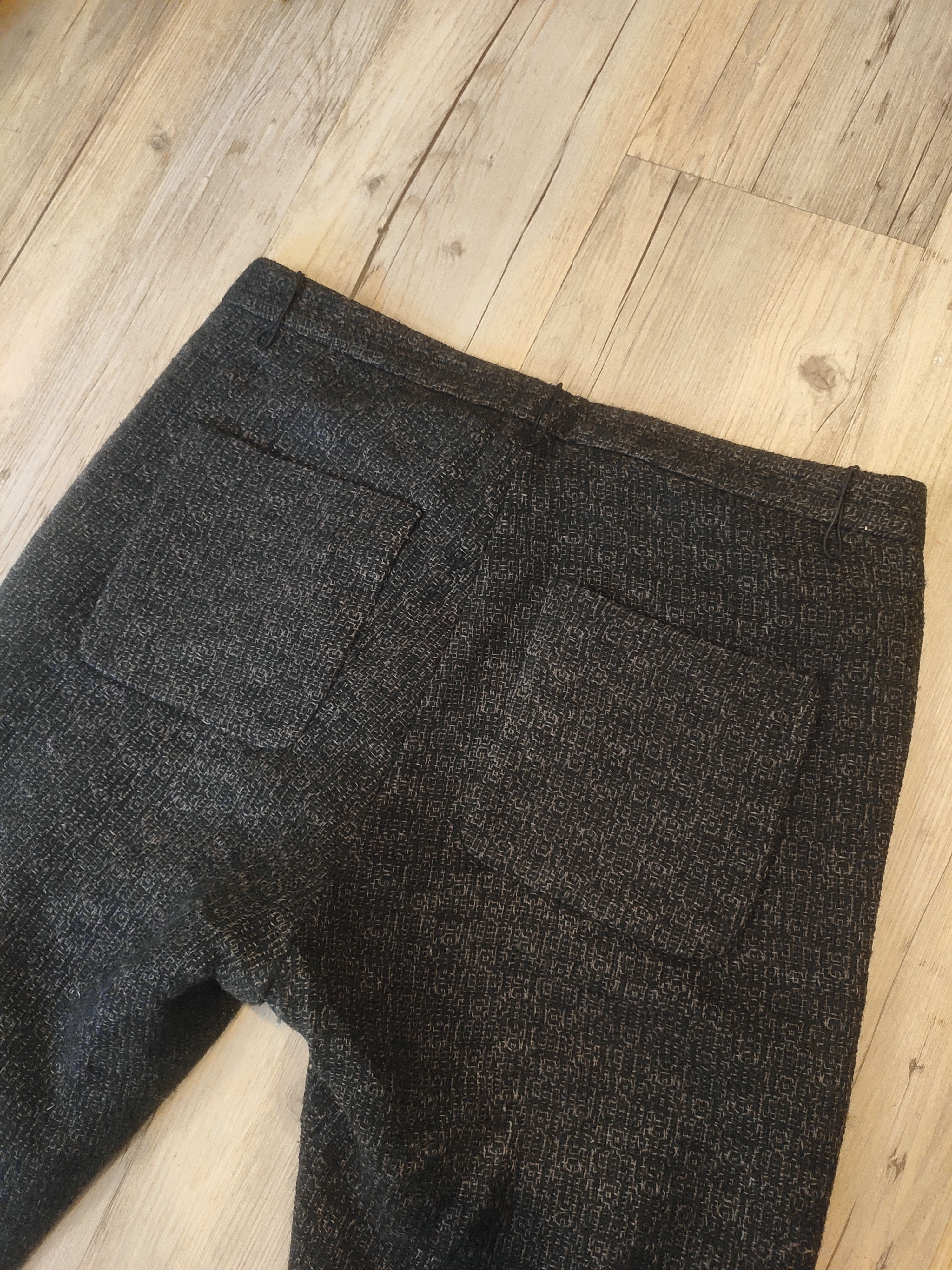 Individual Sentiments Wool/linen blend woven pants.Like Layer-0 or Ziggy Chen Size US 32 / EU 48 - 4 Thumbnail