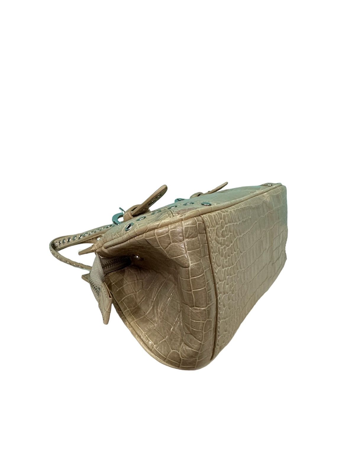 Other DESMO LEATHER EMBOSSED CROCDILE STUD HANDBAG Size ONE SIZE - 8 Thumbnail