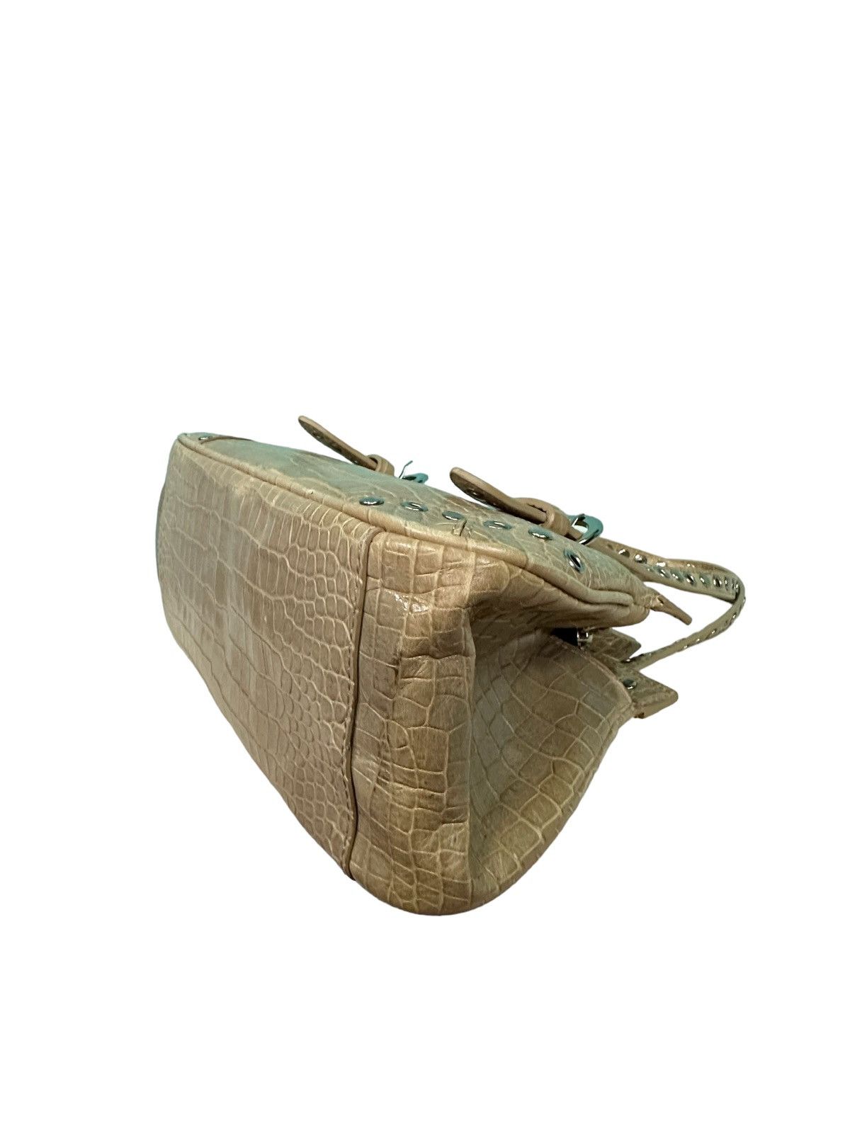 Other DESMO LEATHER EMBOSSED CROCDILE STUD HANDBAG Size ONE SIZE - 7 Thumbnail