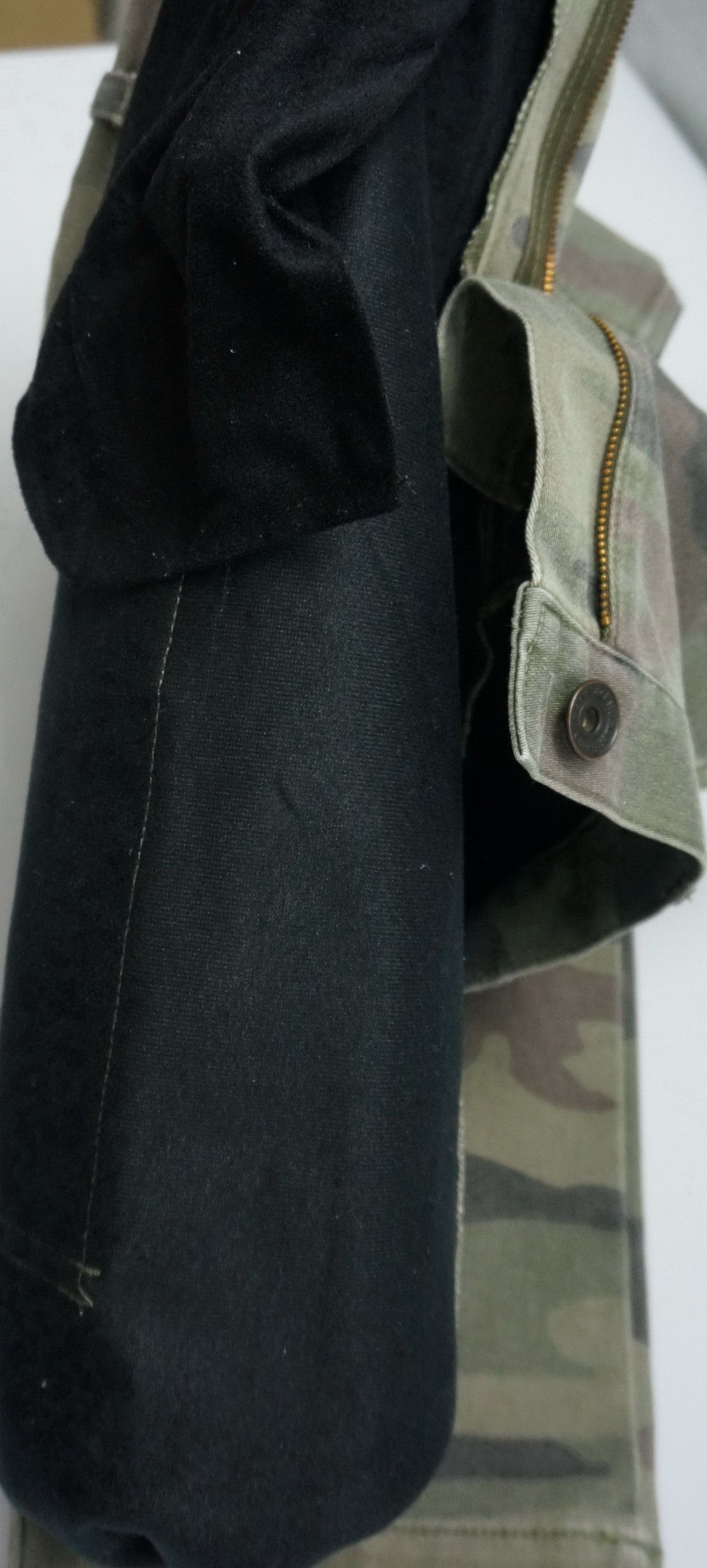 Japanese Brand Vtg Japan BACK NUMBER Dusty Faded Camo Insulated Slim Cargo Size US 29 - 17 Thumbnail