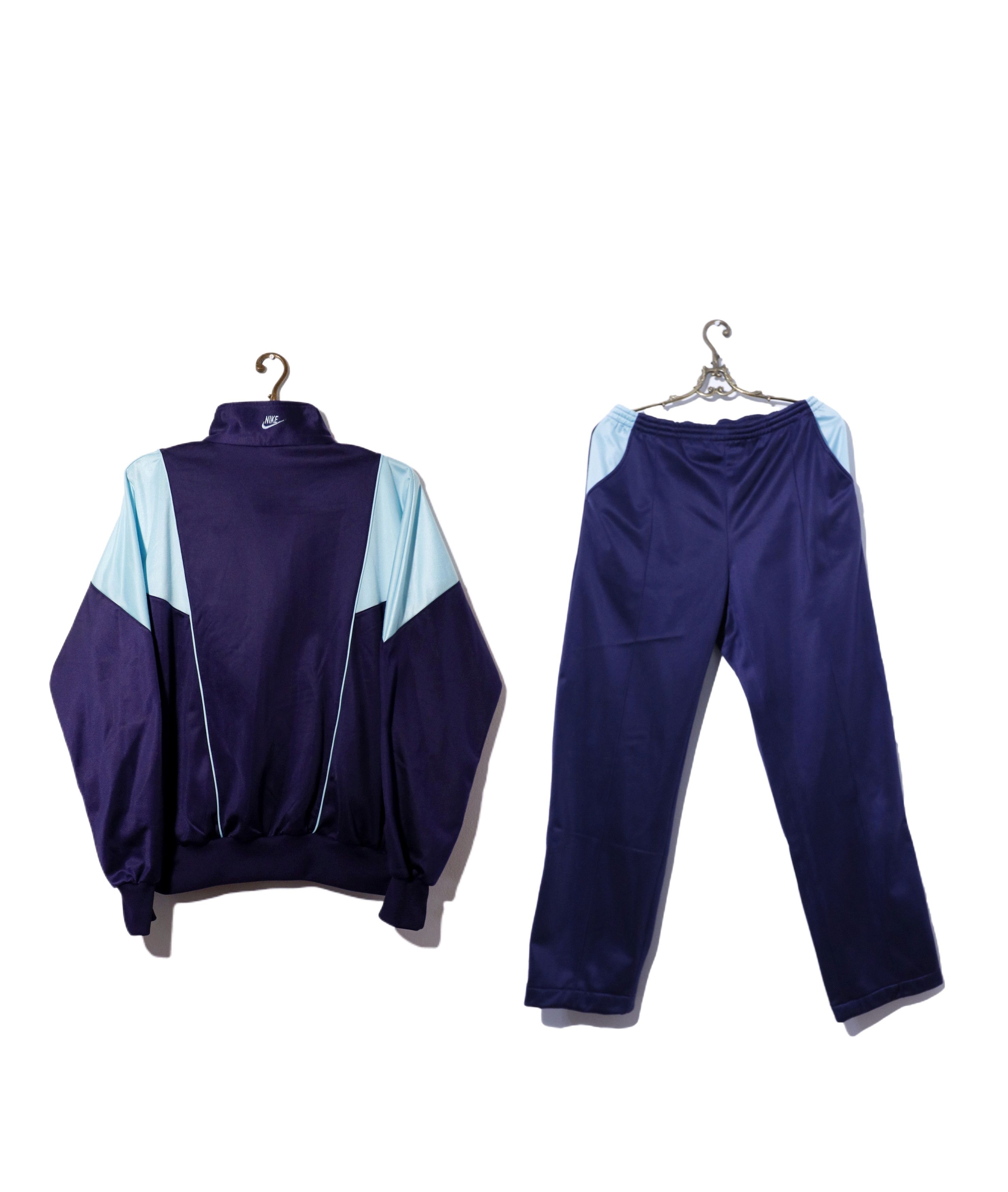 Nike × Vintage Vintage Nike Navy 80s Oregon USA Sport Track Suit Size US M / EU 48-50 / 2 - 9 Thumbnail