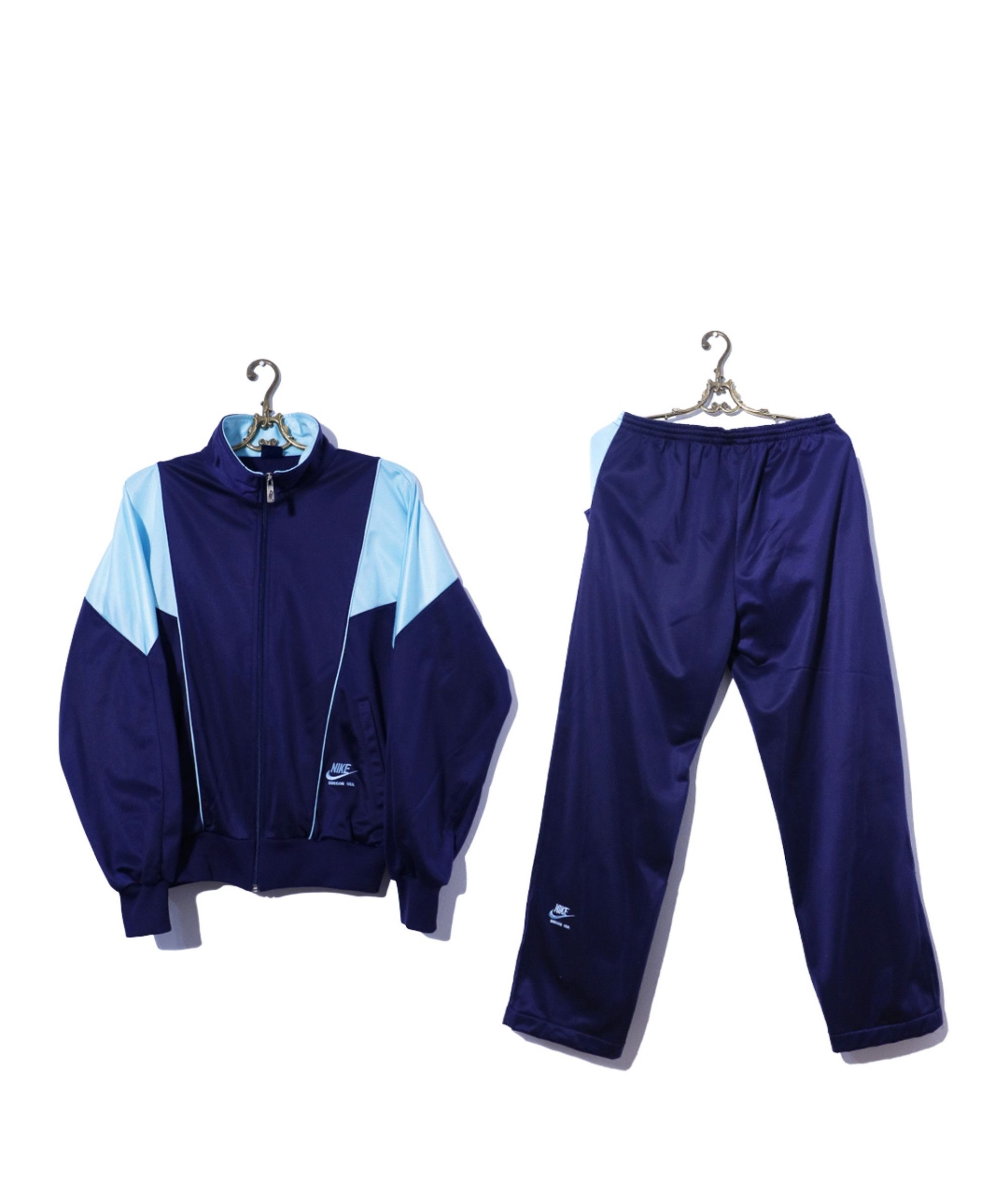 Vintage Nike Navy 80s Oregon USA Sport Track Suit