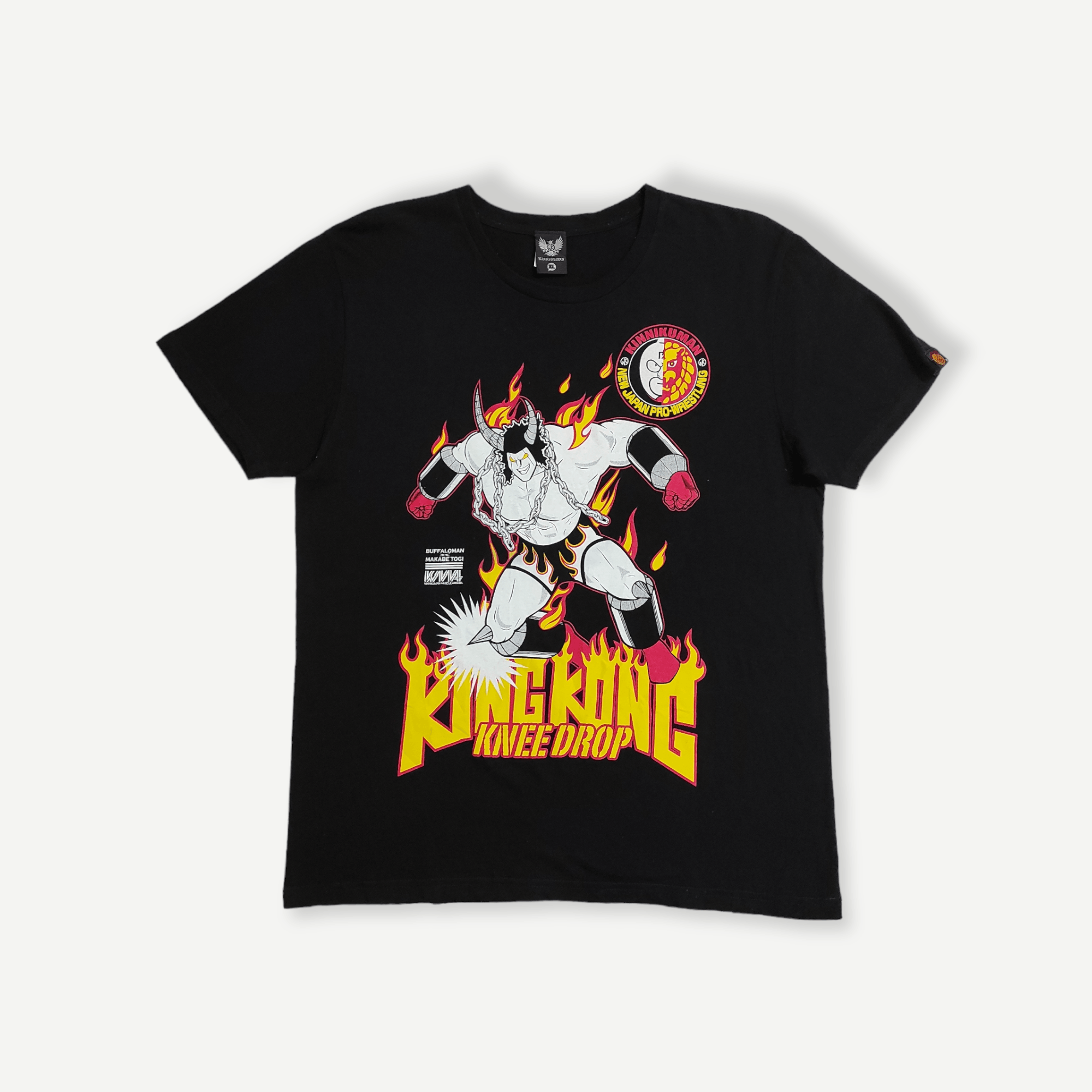 Anime BUFFALO MAN x MAKABE TOGI NJPW KINNIKUMAN Size US XL / EU 56 / 4 - 1 Thumbnail