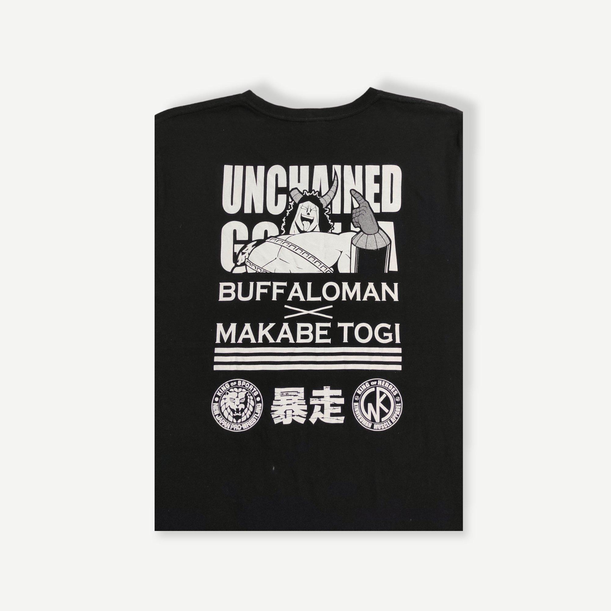 Anime BUFFALO MAN x MAKABE TOGI NJPW KINNIKUMAN Size US XL / EU 56 / 4 - 12 Thumbnail