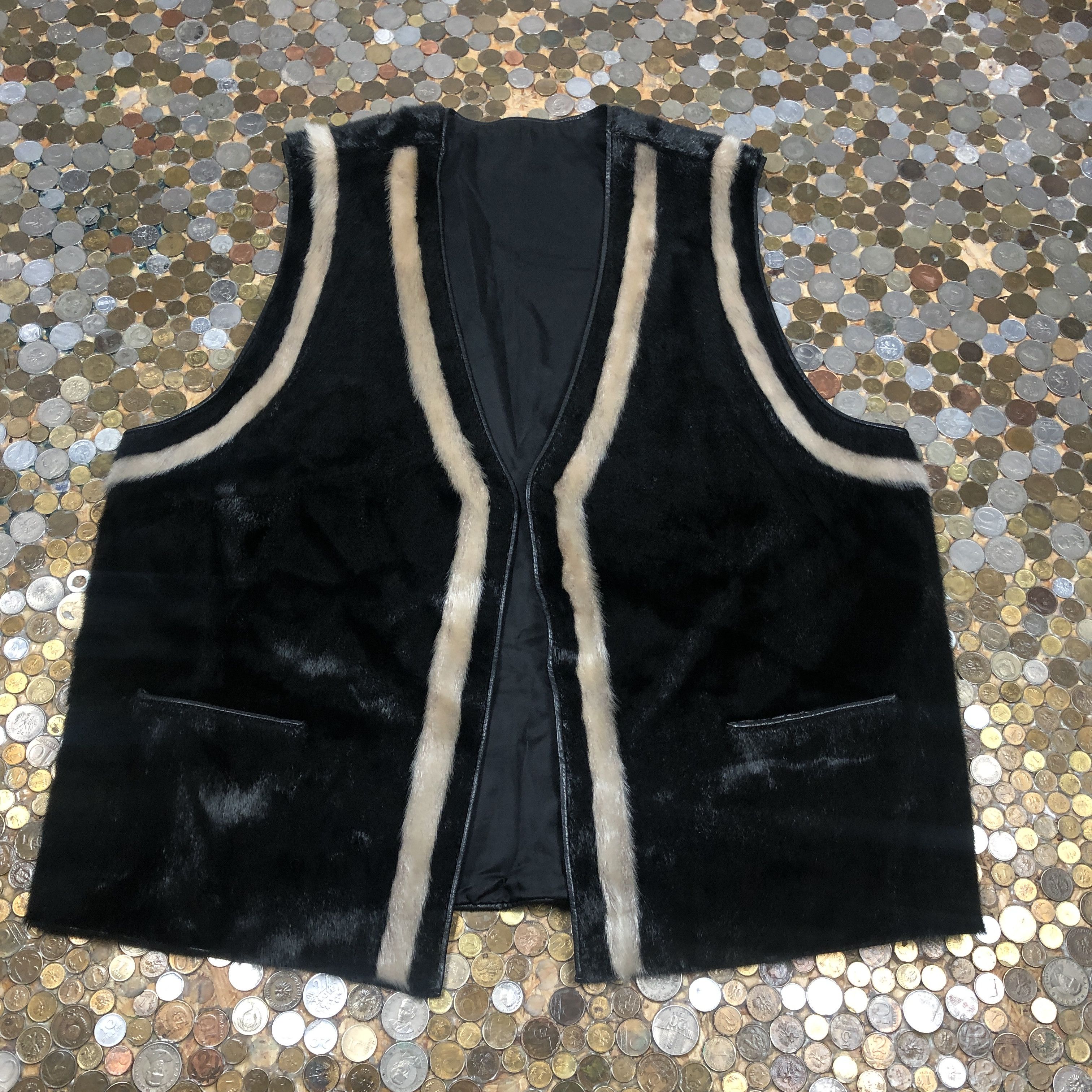 Vintage Vest Furry 90's