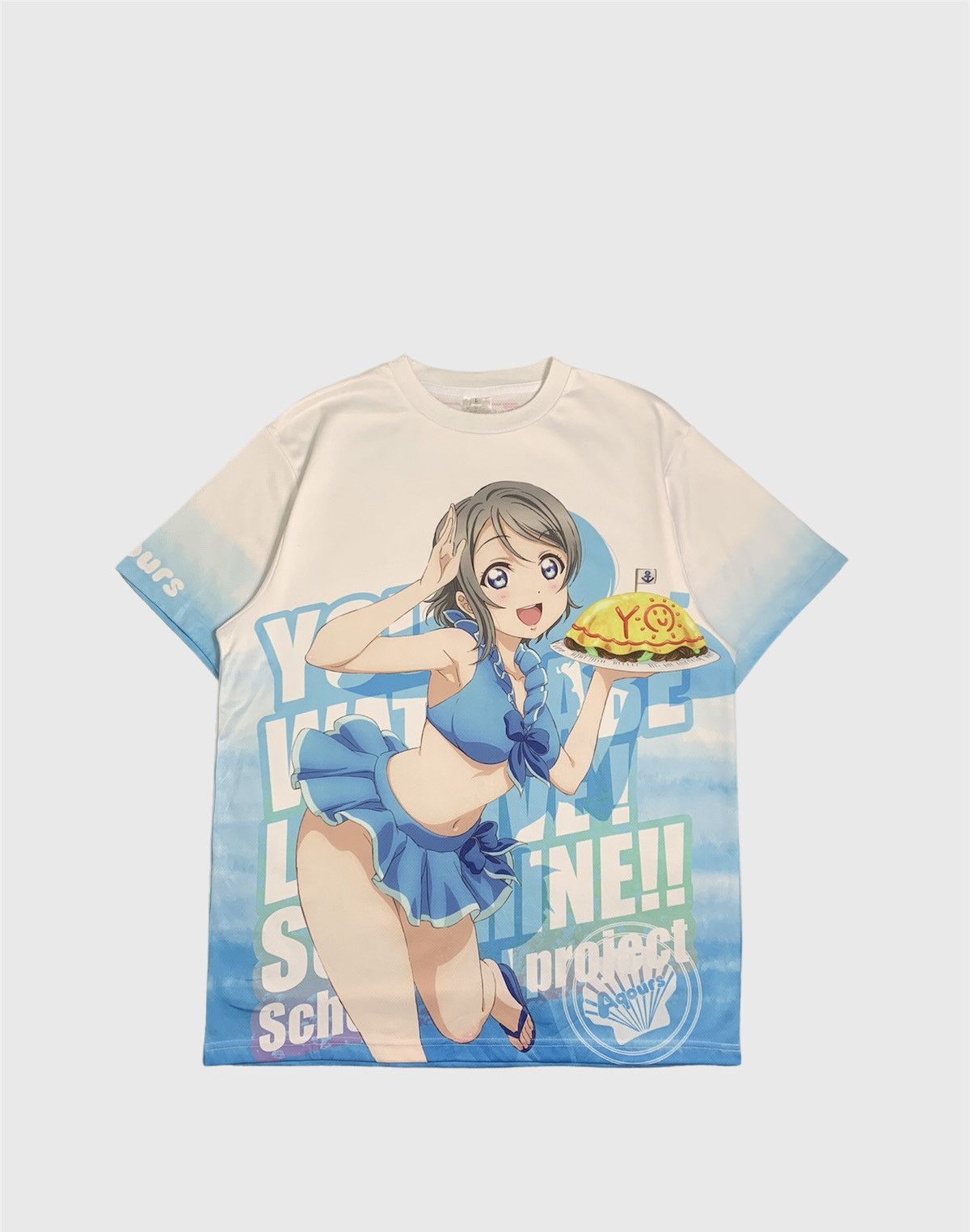 Anime × Vintage Vintage School Idol Project Full Image T Shirt Size US L / EU 52-54 / 3 - 1 Thumbnail