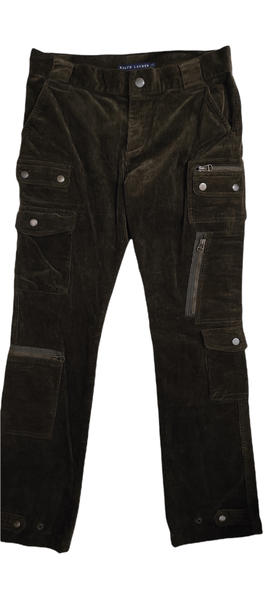 Ralph Lauren Purple Label Tactical Parachute multi pocket Velour jeans Size 30" / US 8 / IT 44 - 8 Thumbnail