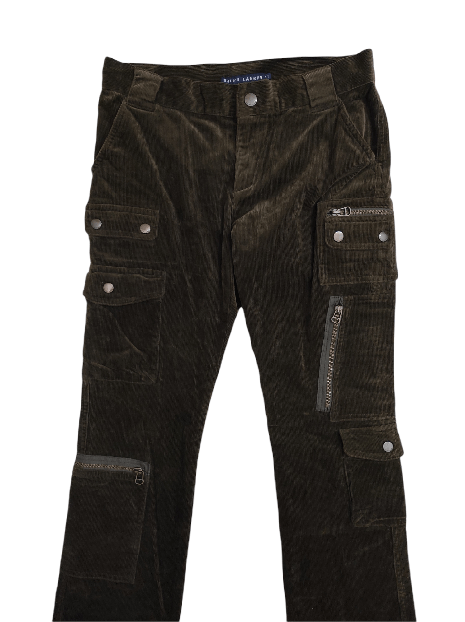 Ralph Lauren Purple Label Tactical Parachute multi pocket Velour jeans Size 30" / US 8 / IT 44 - 16 Thumbnail
