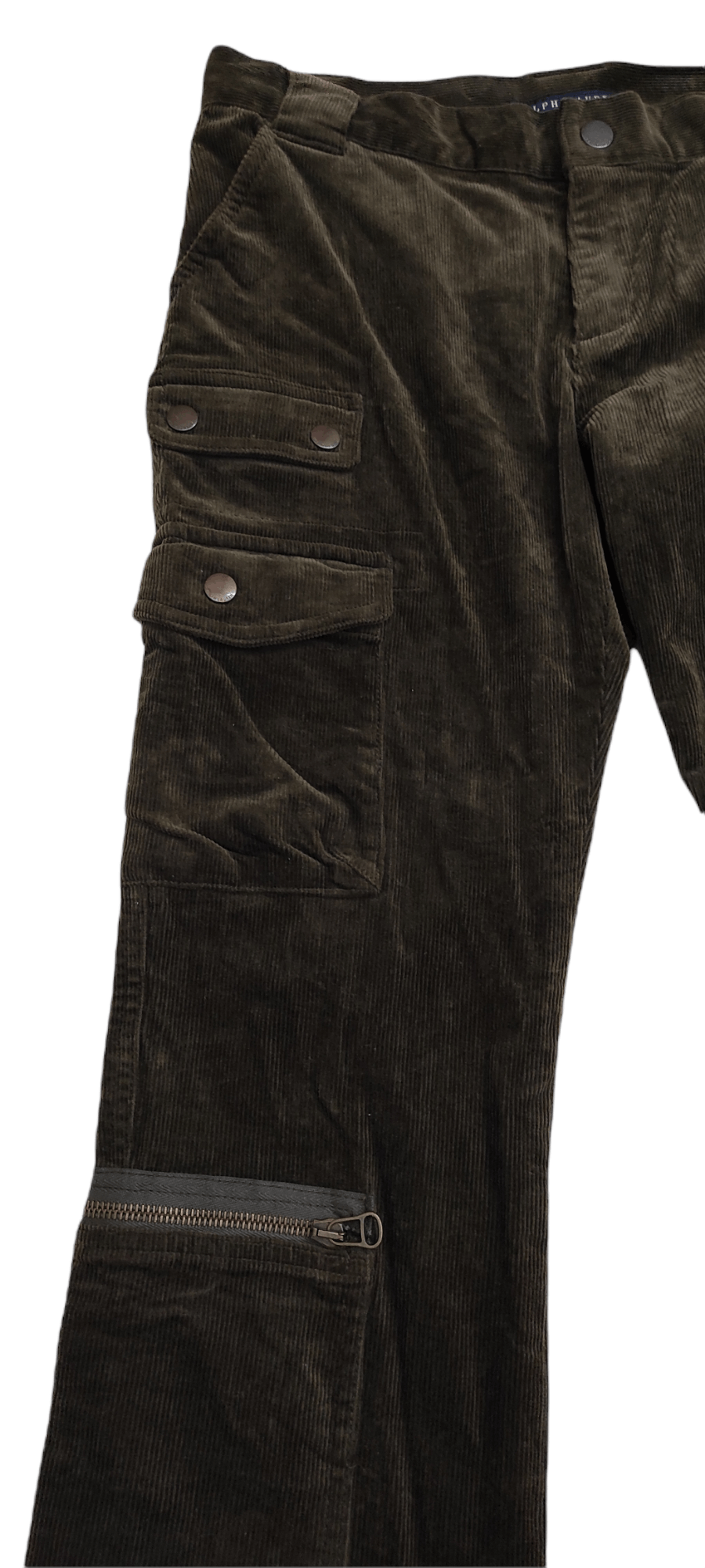 Ralph Lauren Purple Label Tactical Parachute multi pocket Velour jeans Size 30" / US 8 / IT 44 - 15 Thumbnail