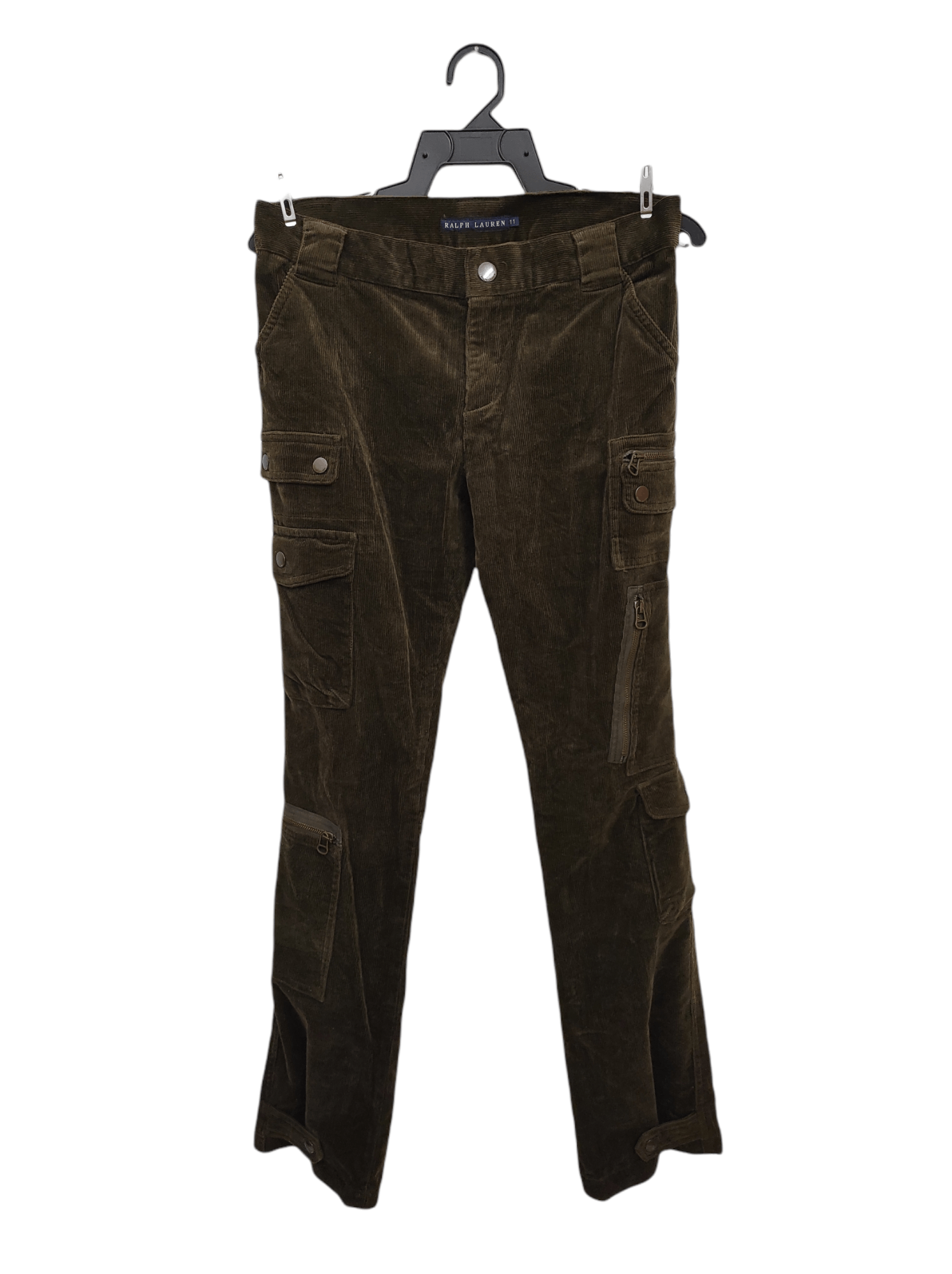 Ralph Lauren Purple Label Tactical Parachute multi pocket Velour jeans Size 30" / US 8 / IT 44 - 3 Thumbnail