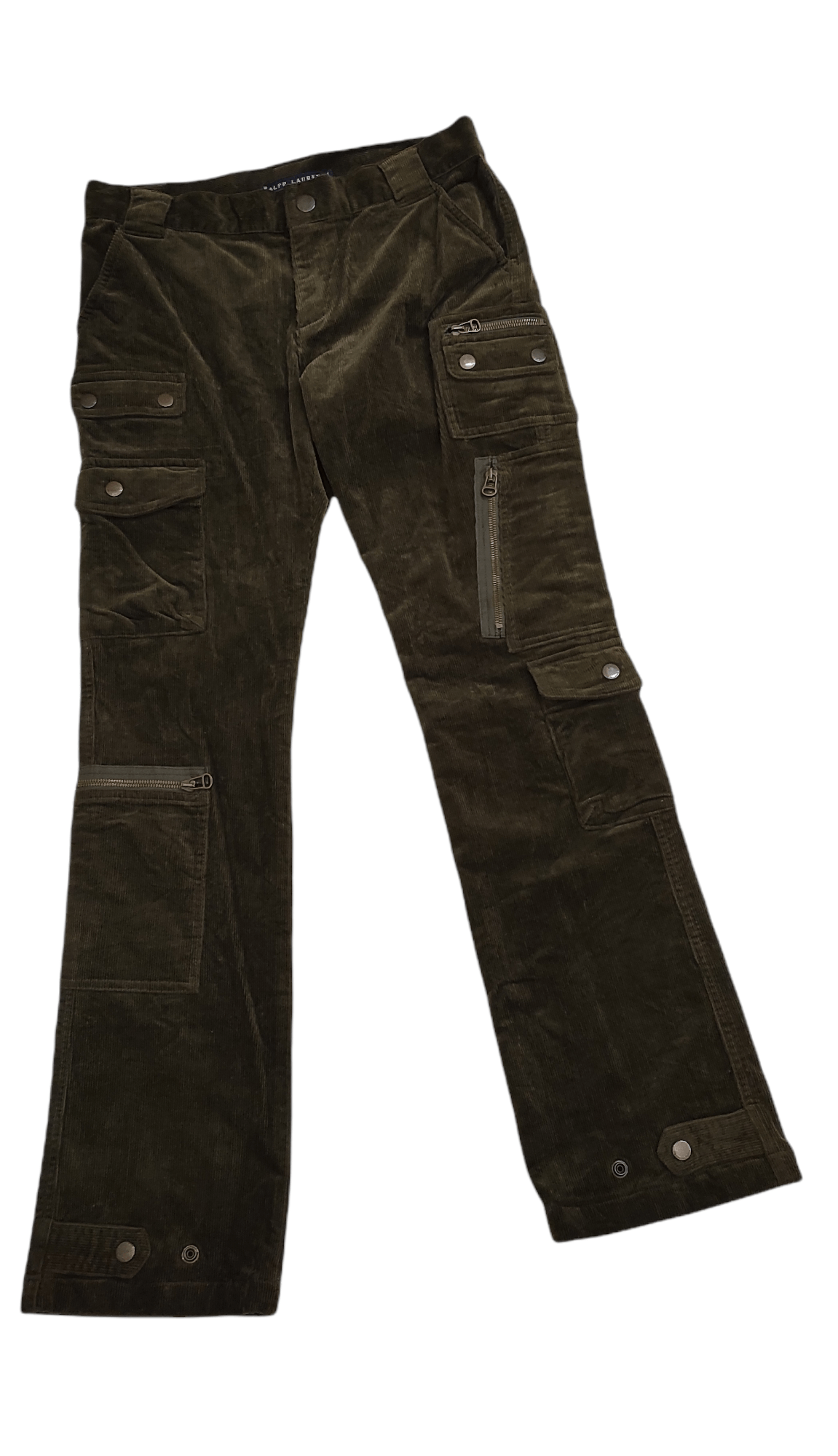 Ralph Lauren Purple Label Tactical Parachute multi pocket Velour jeans Size 30" / US 8 / IT 44 - 14 Thumbnail
