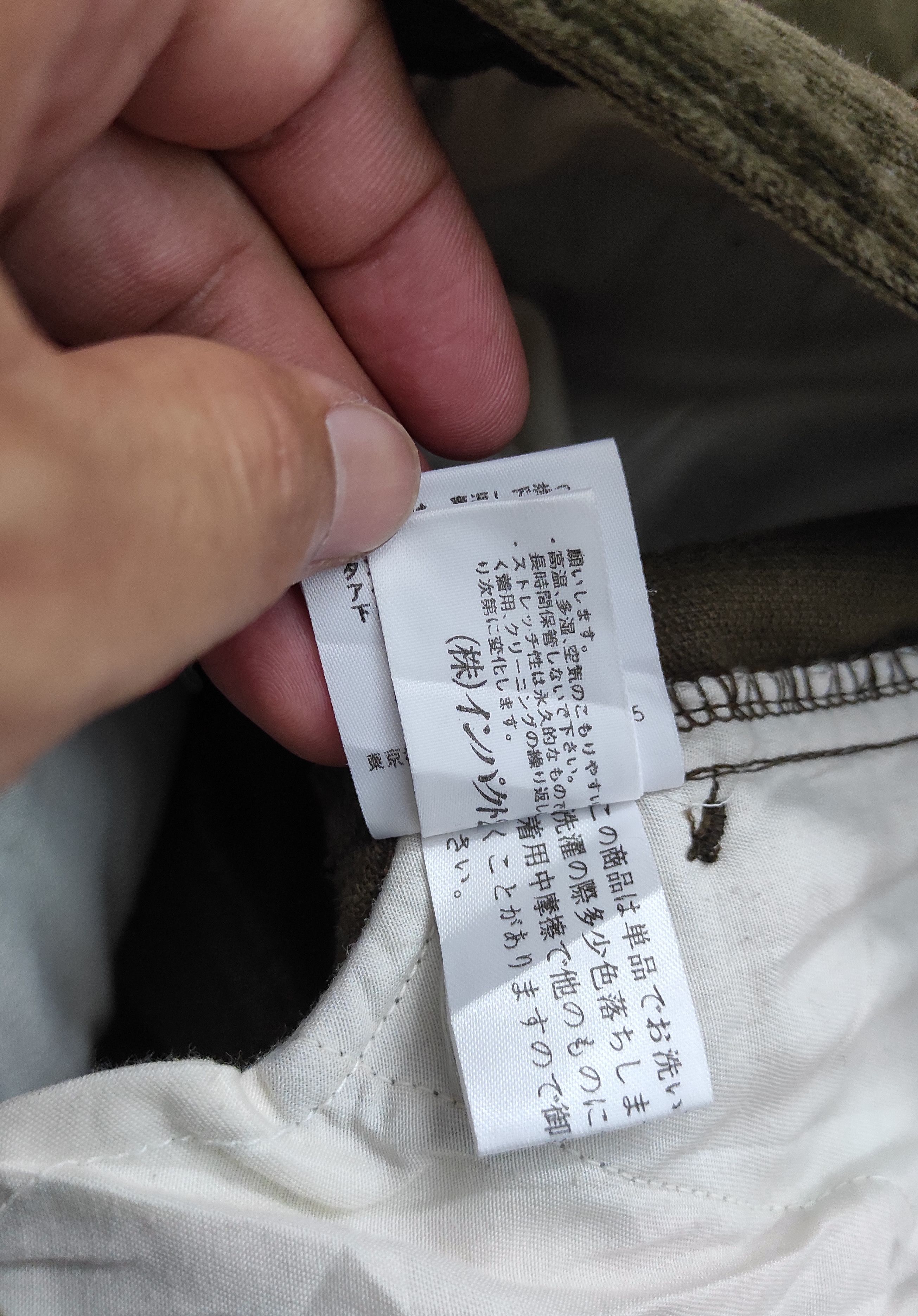 Ralph Lauren Purple Label Tactical Parachute multi pocket Velour jeans Size 30" / US 8 / IT 44 - 7 Thumbnail