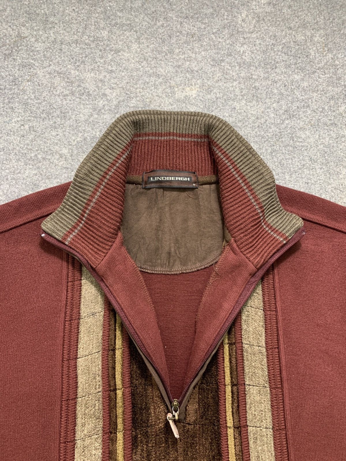 Bicycle × Lindbergh × Vintage Vintage 90s Lindbergh Zipper Sweatshirt Size US M / EU 48-50 / 2 - 6 Thumbnail