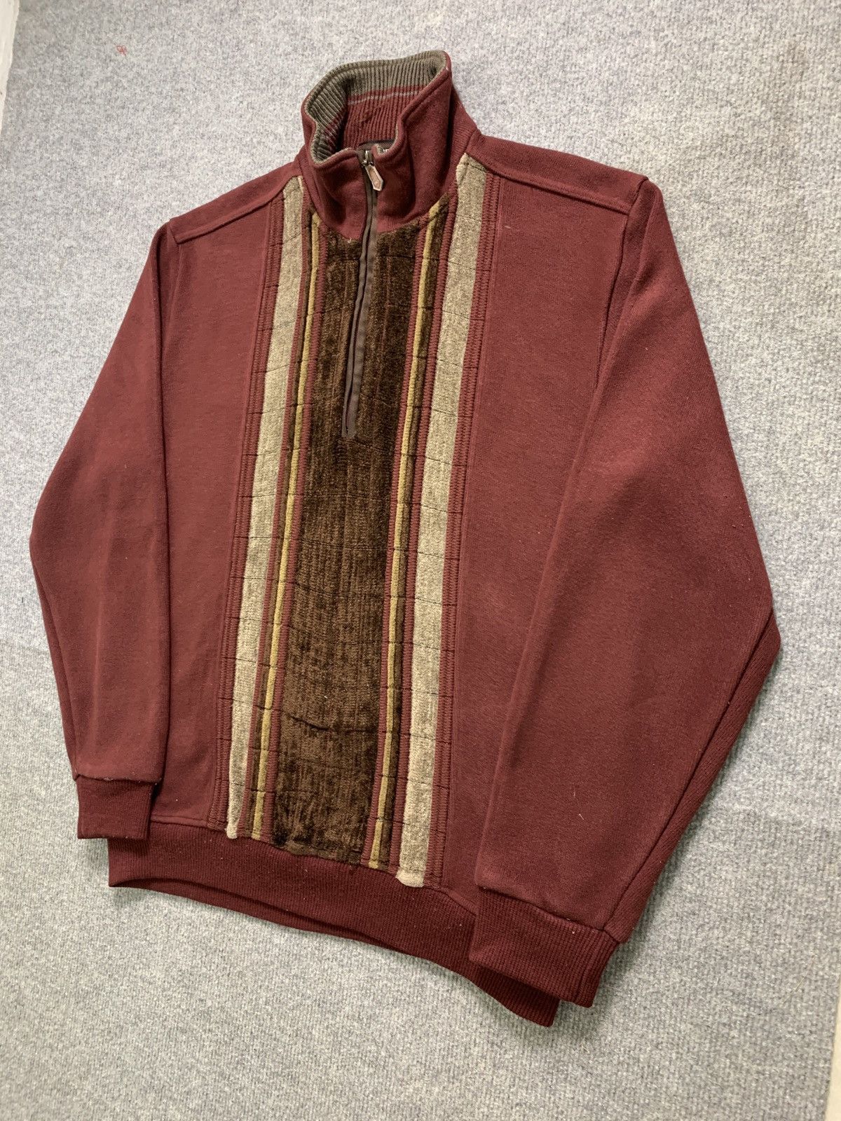 Bicycle × Lindbergh × Vintage Vintage 90s Lindbergh Zipper Sweatshirt Size US M / EU 48-50 / 2 - 2 Thumbnail