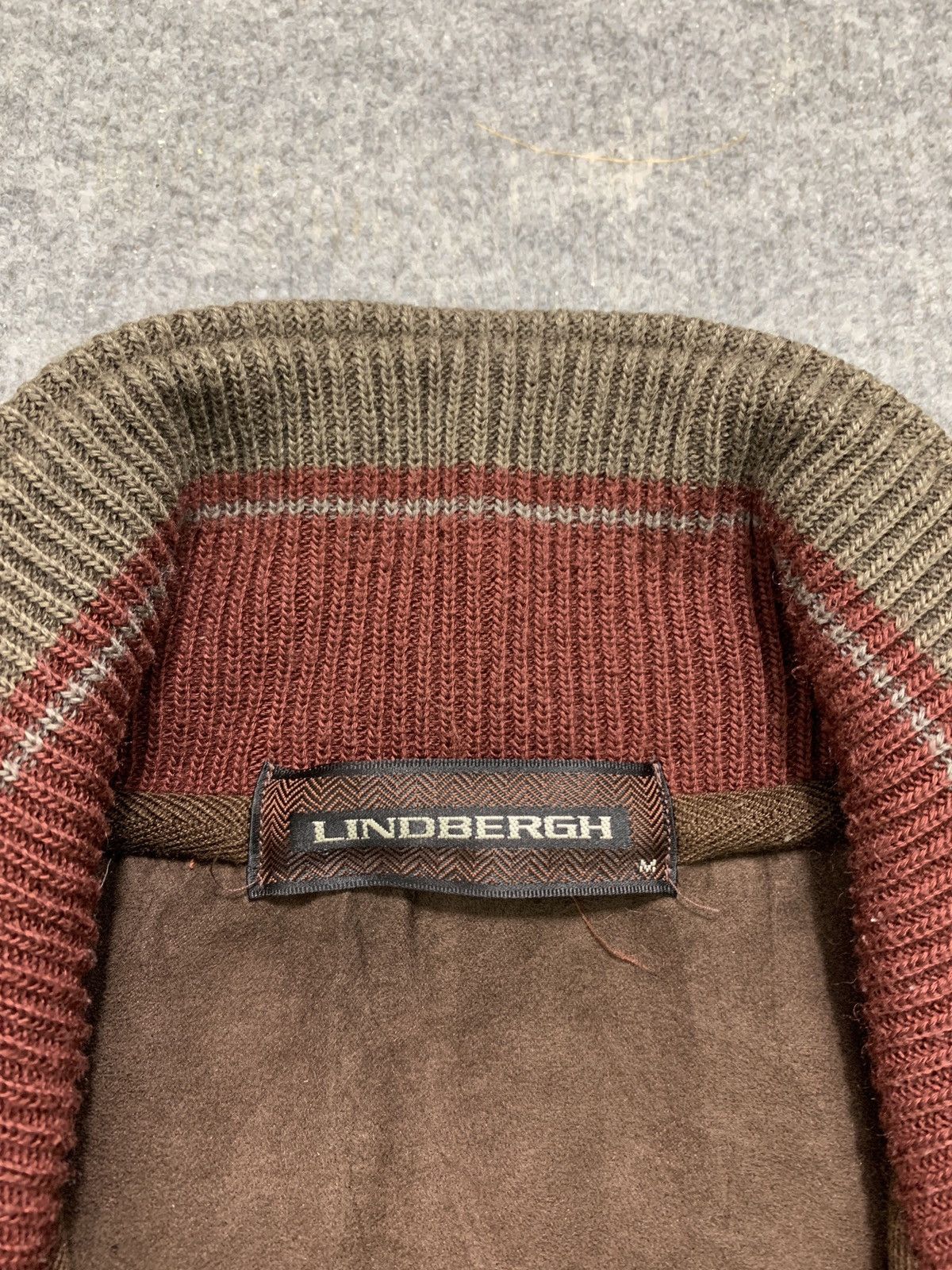 Bicycle × Lindbergh × Vintage Vintage 90s Lindbergh Zipper Sweatshirt Size US M / EU 48-50 / 2 - 7 Thumbnail