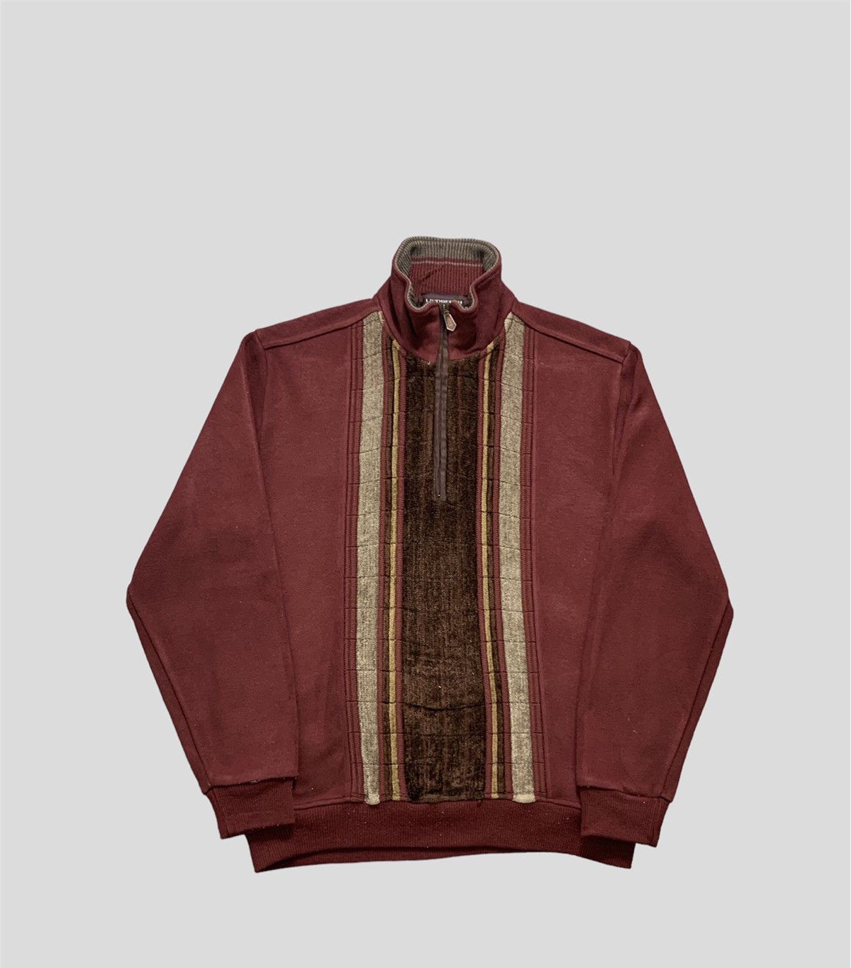 Bicycle × Lindbergh × Vintage Vintage 90s Lindbergh Zipper Sweatshirt Size US M / EU 48-50 / 2 - 1 Thumbnail