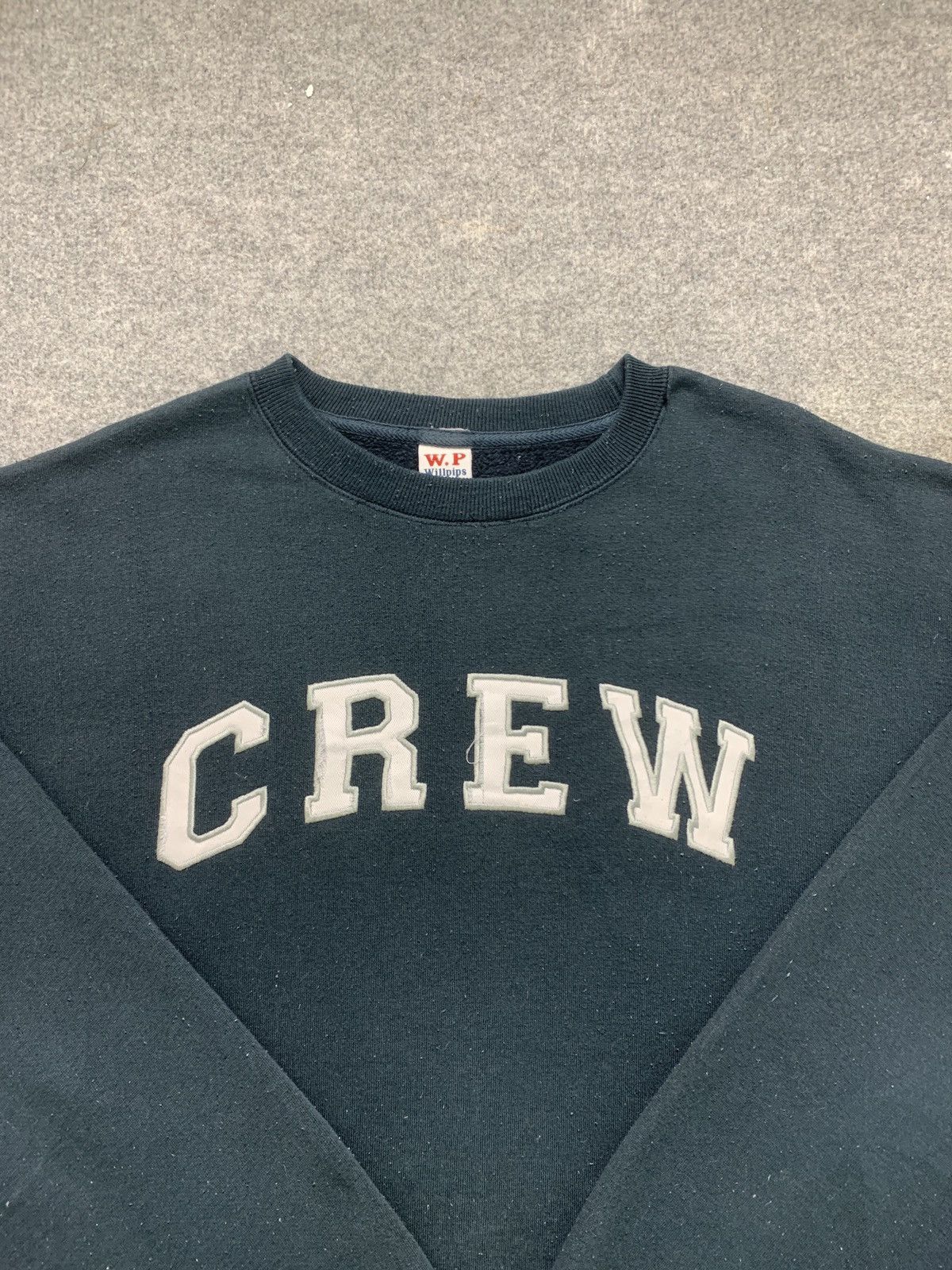 Vintage Vintage 80s W.P Willpips Big Logo Crewneck Sweatshirt Size US XL / EU 56 / 4 - 2 Thumbnail