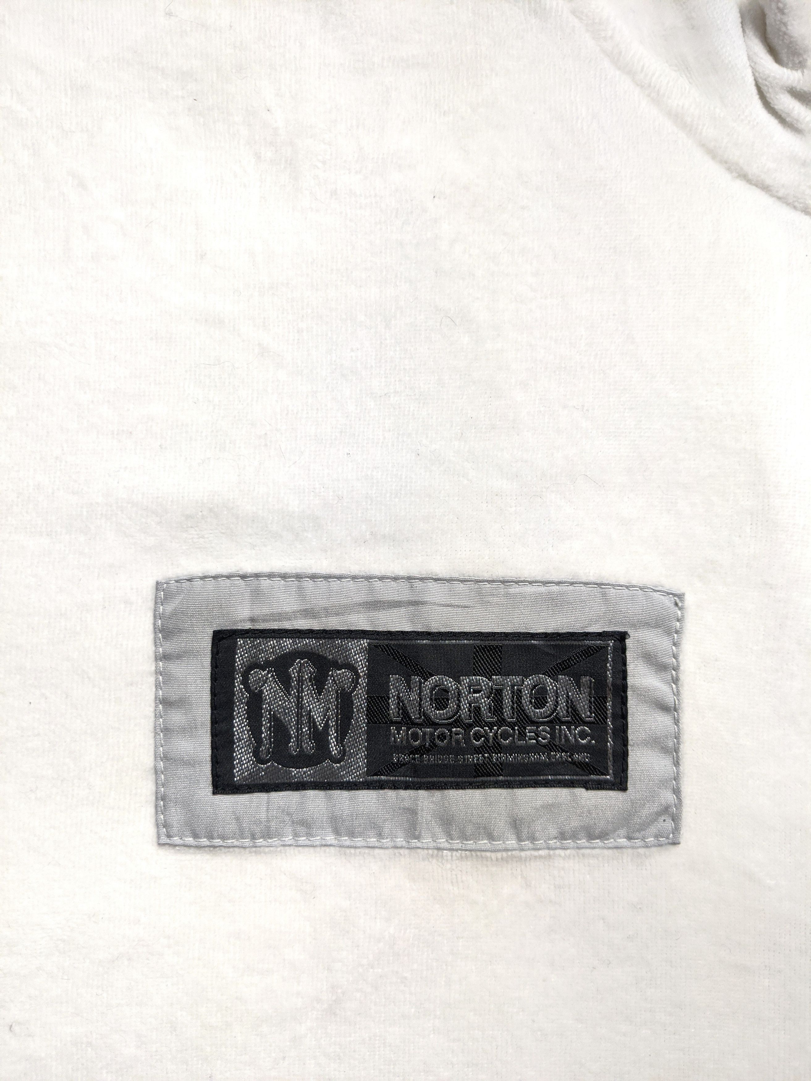 Norton × Vintage Vintage Norton Motorcycle Zipper Shirt Size US L / EU 52-54 / 3 - 2 Thumbnail