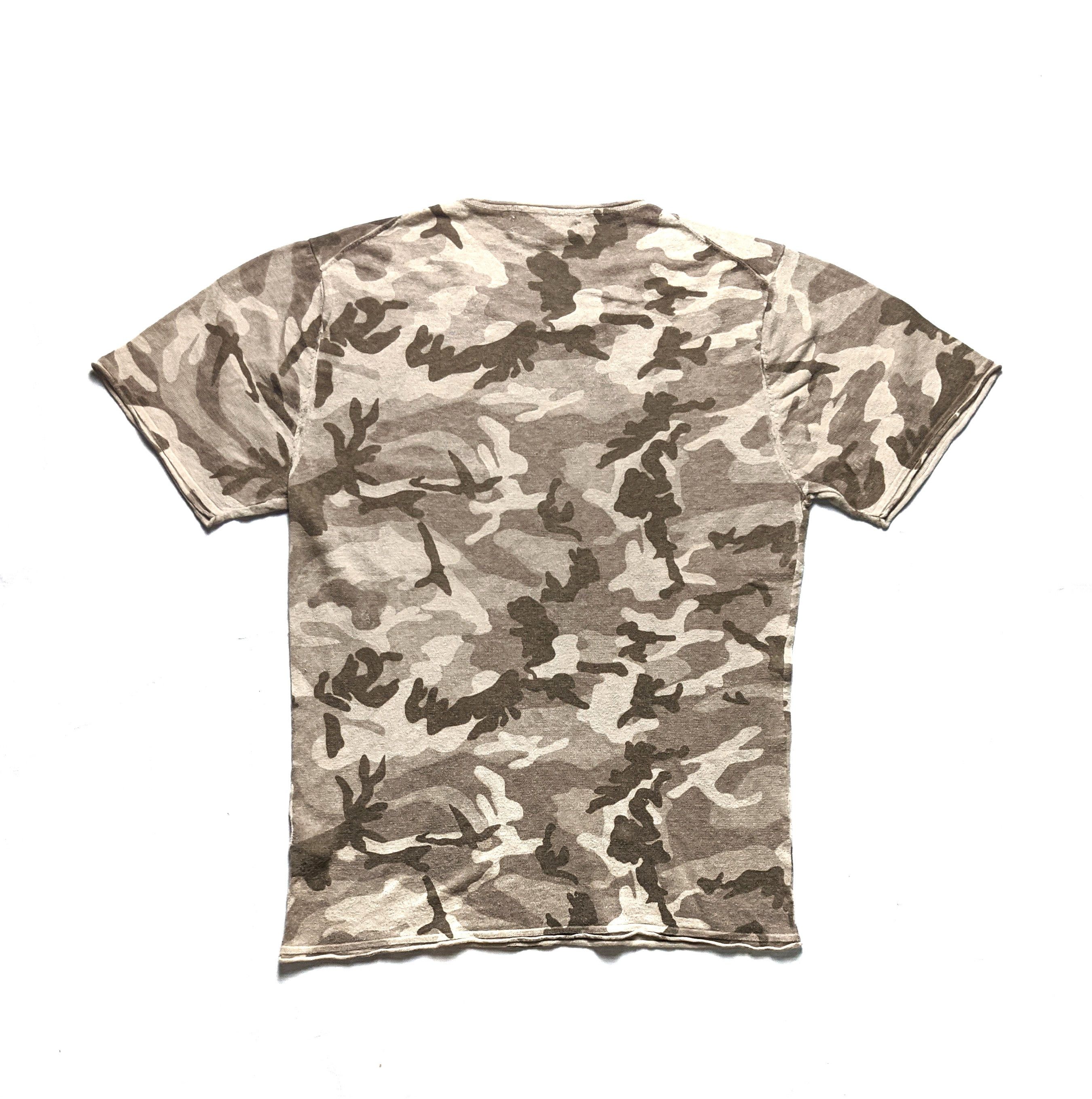 Japanese Brand × United Arrows United Arrows Ltd A Day In The Life Camo Short T Shirt Size US L / EU 52-54 / 3 - 6 Thumbnail