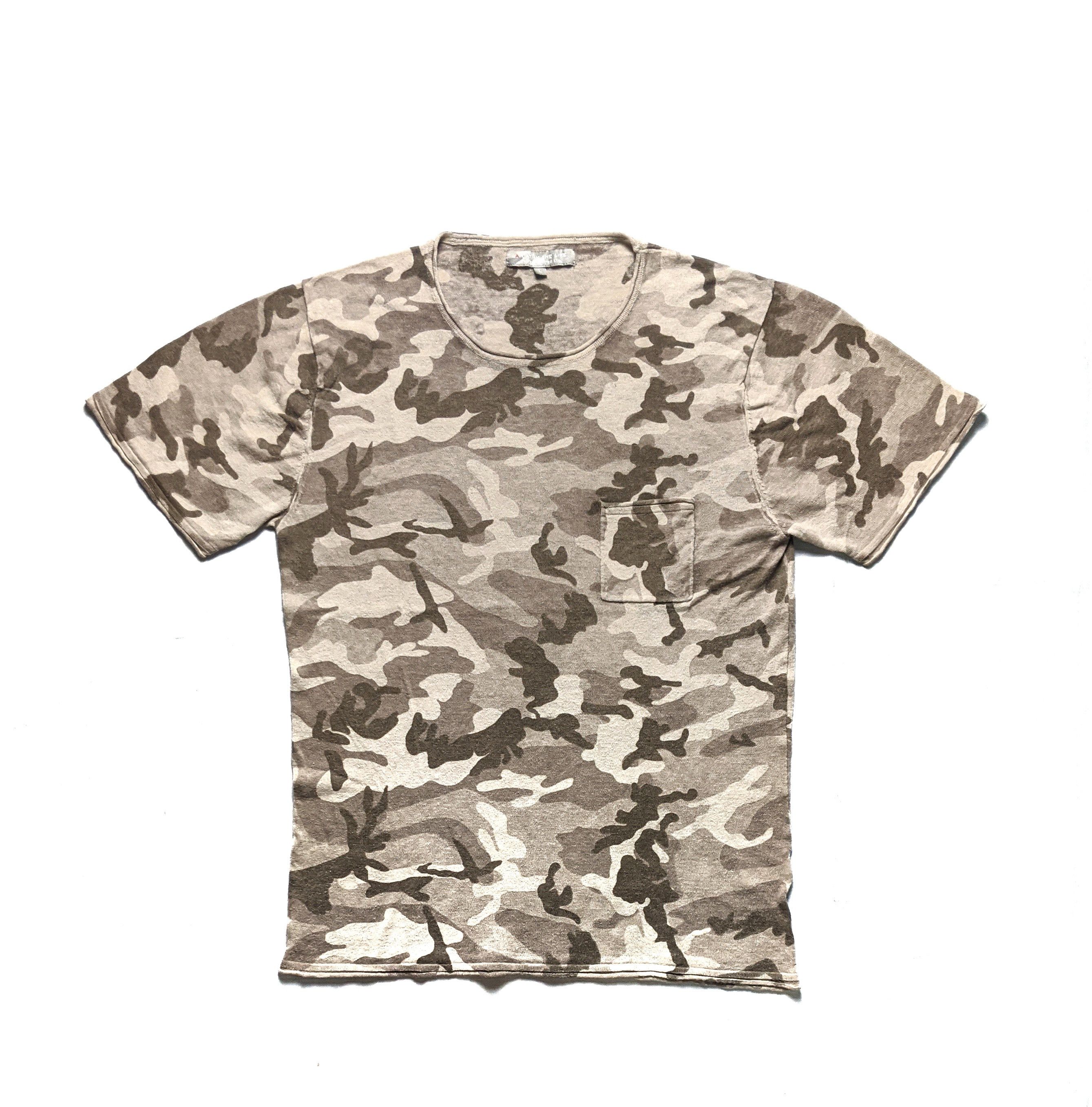 Japanese Brand × United Arrows United Arrows Ltd A Day In The Life Camo Short T Shirt Size US L / EU 52-54 / 3 - 1 Thumbnail