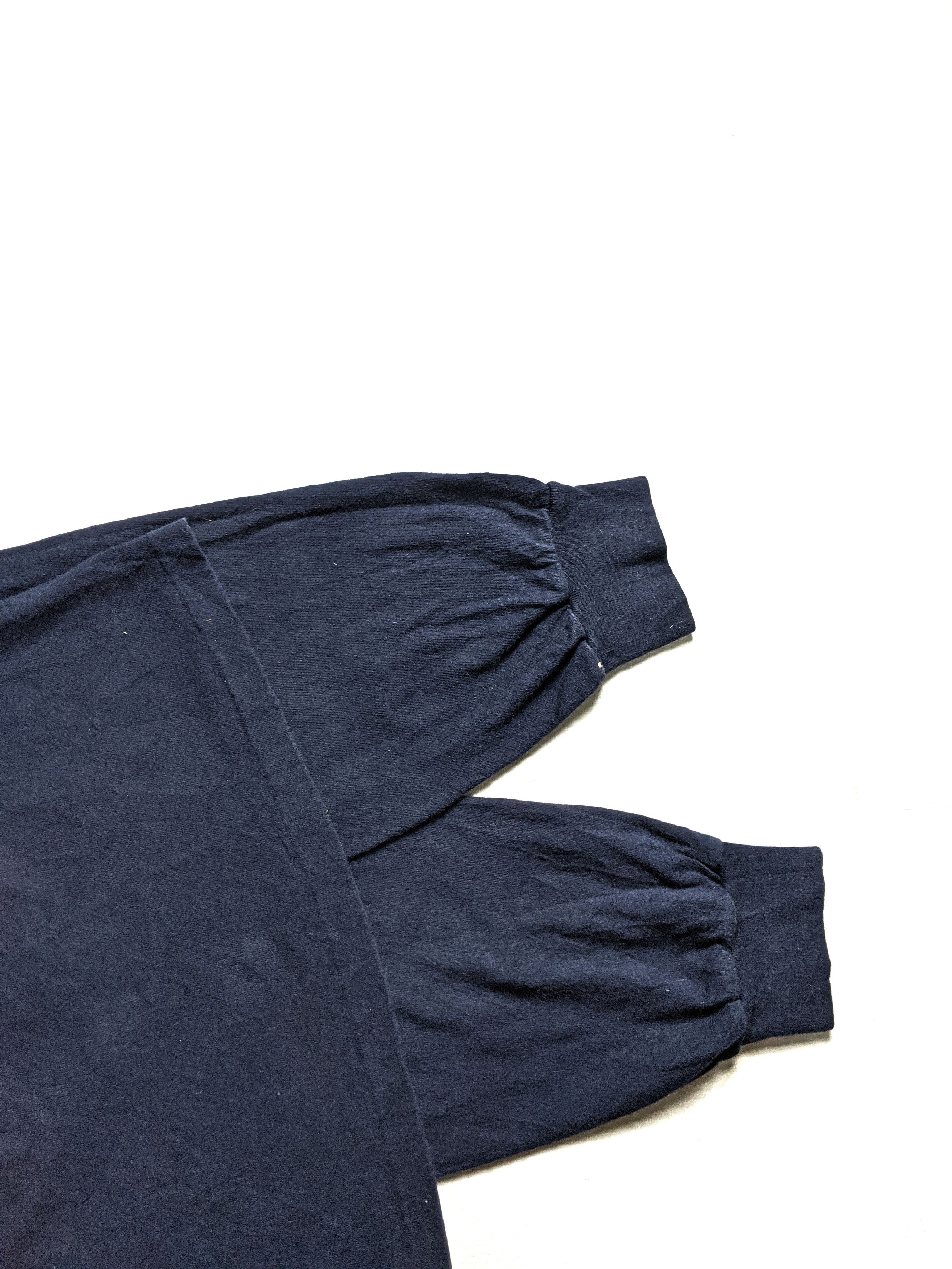 JCPenney × Vintage Vintage 80's Plain JC Penney Long Sleeve Pocket T Shirt Size US L / EU 52-54 / 3 - 5 Thumbnail