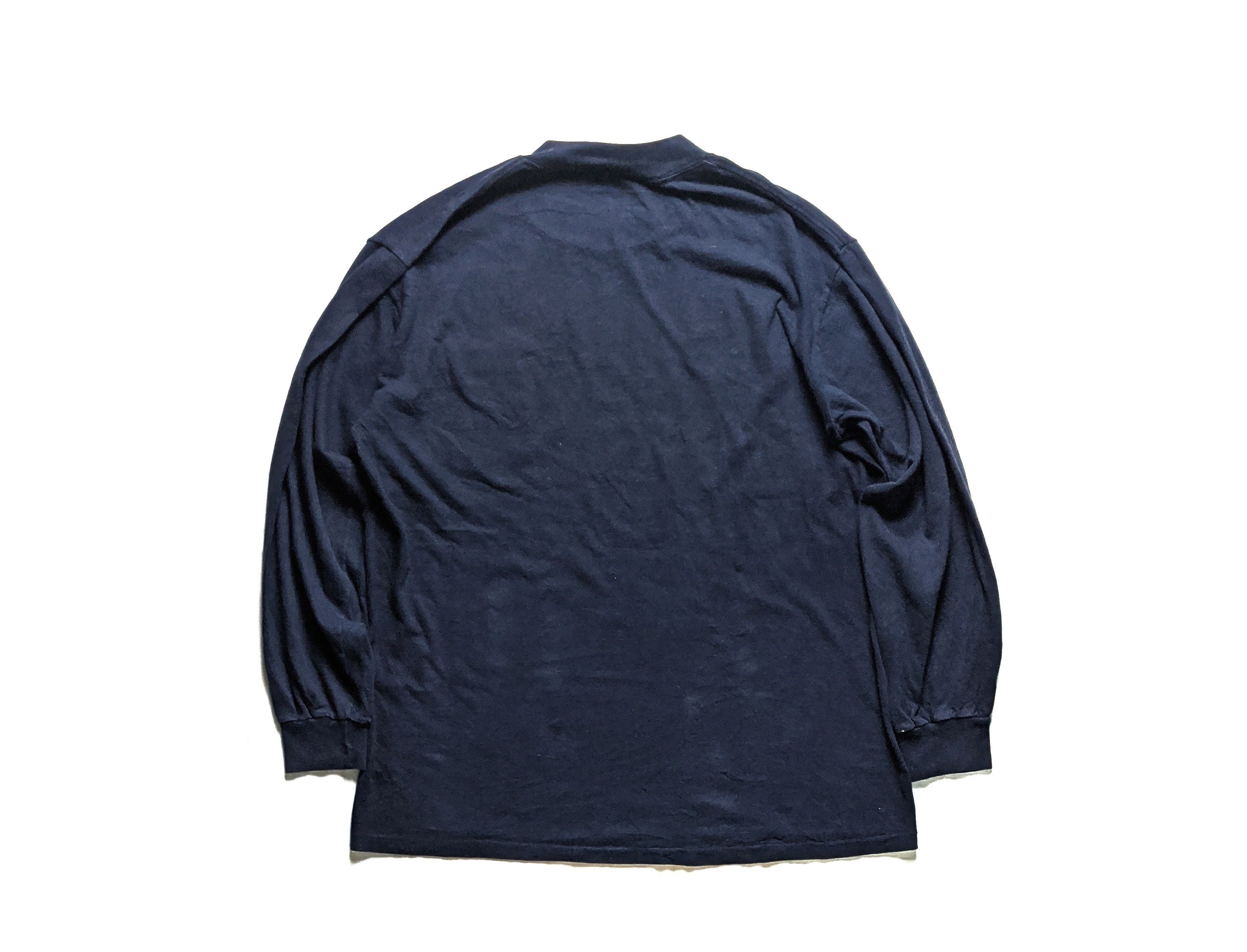 JCPenney × Vintage Vintage 80's Plain JC Penney Long Sleeve Pocket T Shirt Size US L / EU 52-54 / 3 - 6 Thumbnail