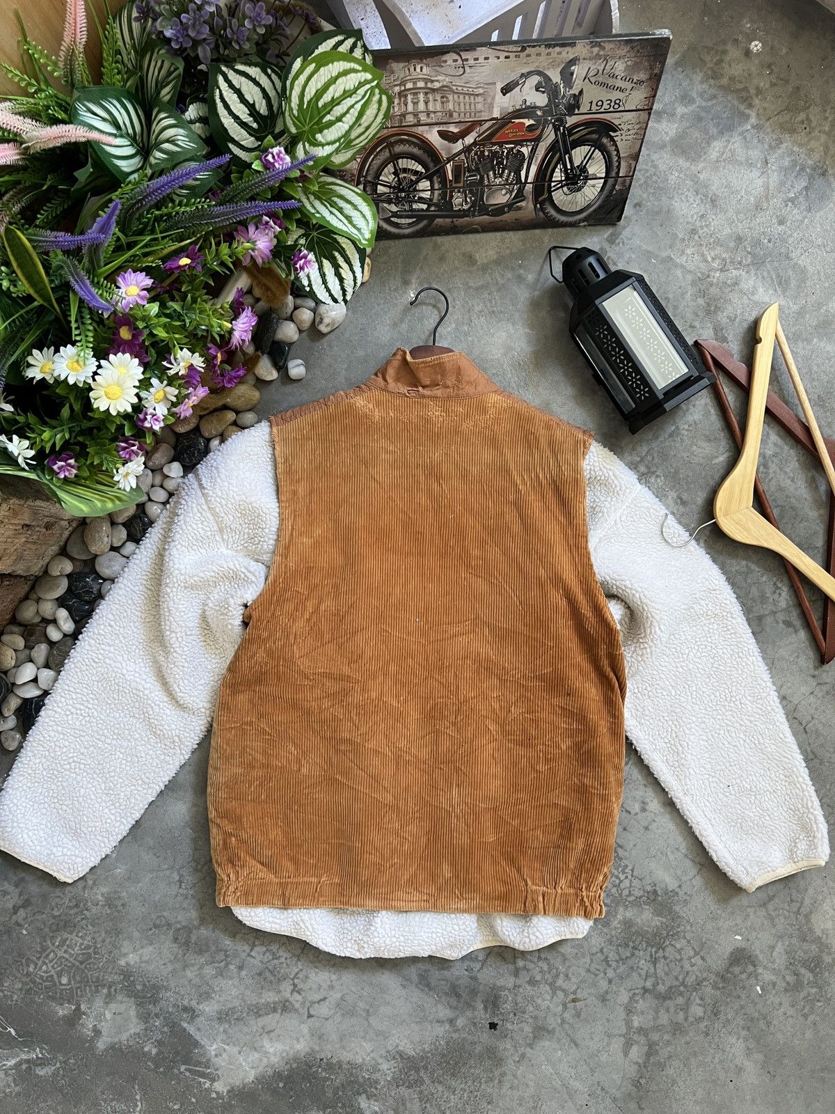RENOWN × Vintage 🔥 VINTAGE 🔥 Renown Simple Life Corduroy Vest Size US S / EU 44-46 / 1 - 5 Thumbnail