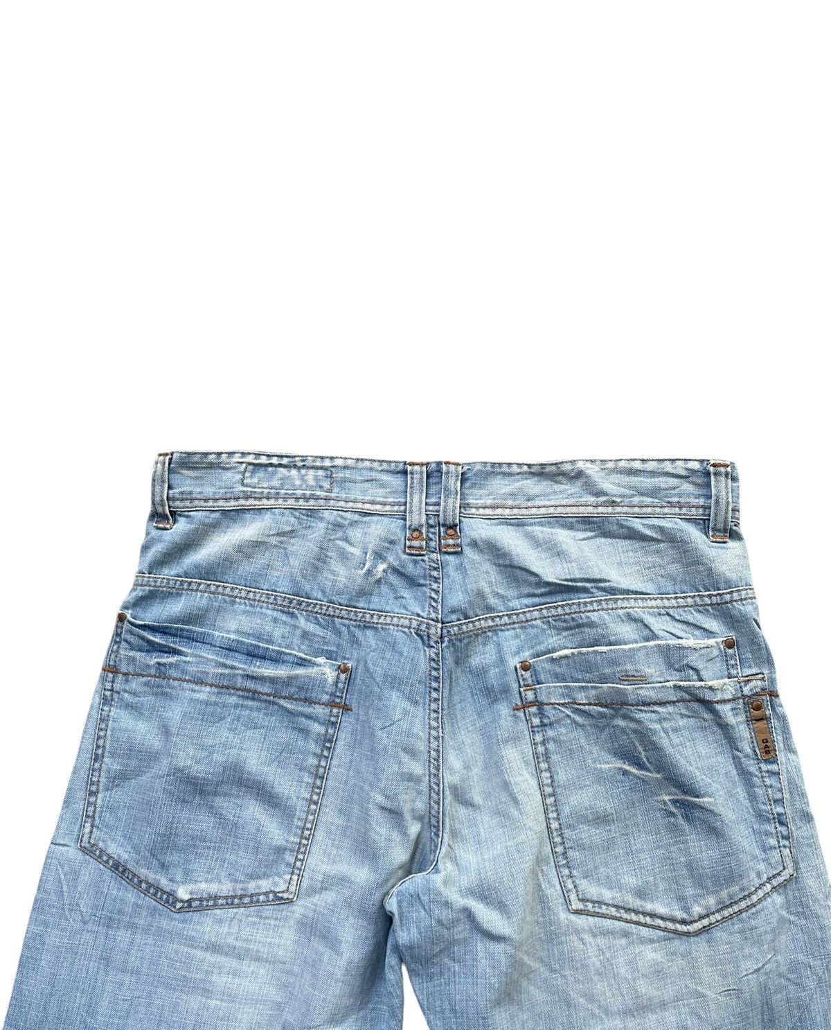 GAS Gas Jeans Vintage Aging Faded Wash Denim Size US 36 / EU 52 - 9 Thumbnail