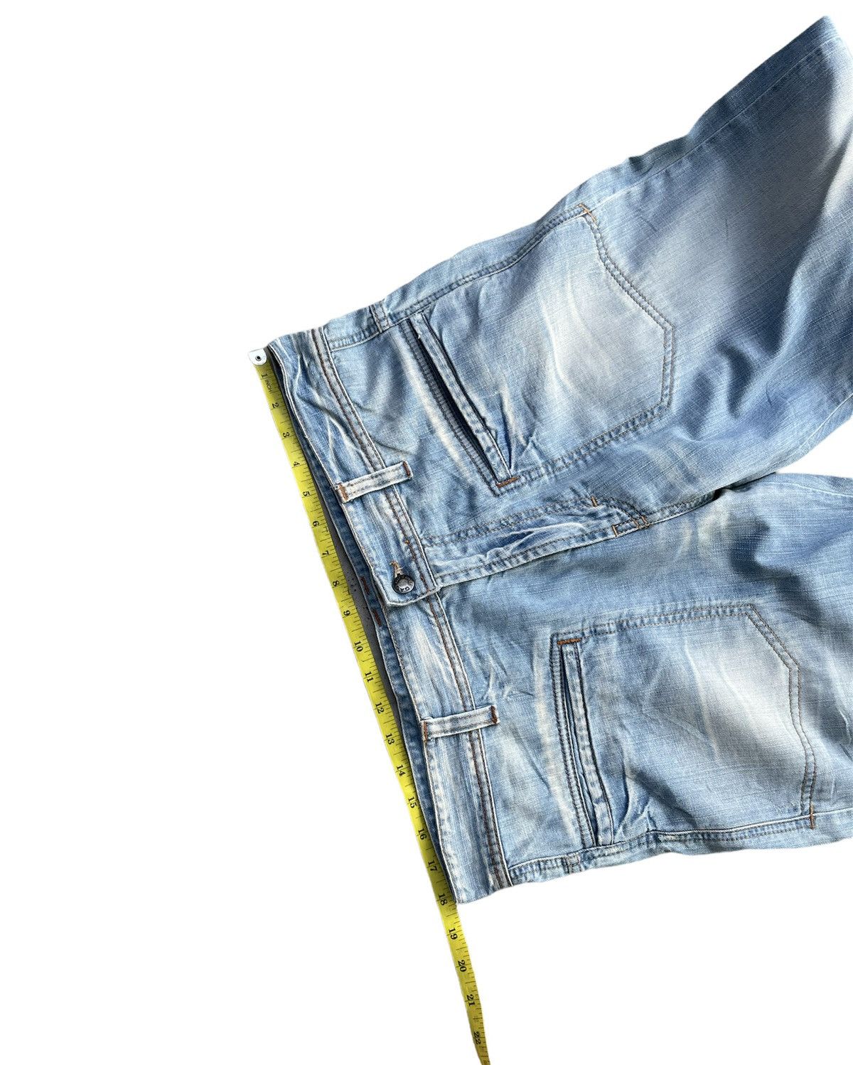 GAS Gas Jeans Vintage Aging Faded Wash Denim Size US 36 / EU 52 - 2 Thumbnail