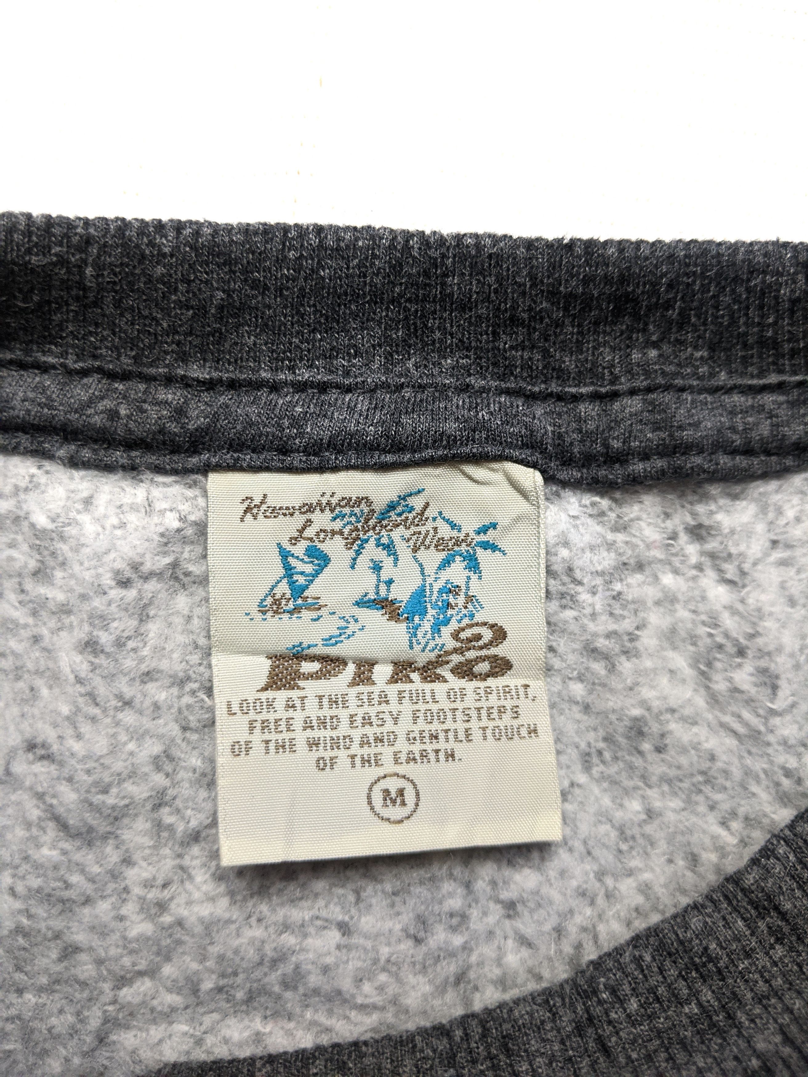Japanese Brand Vintage Piko Hawaii Surf Style Nice Design Sweatshirt Size US S / EU 44-46 / 1 - 4 Thumbnail