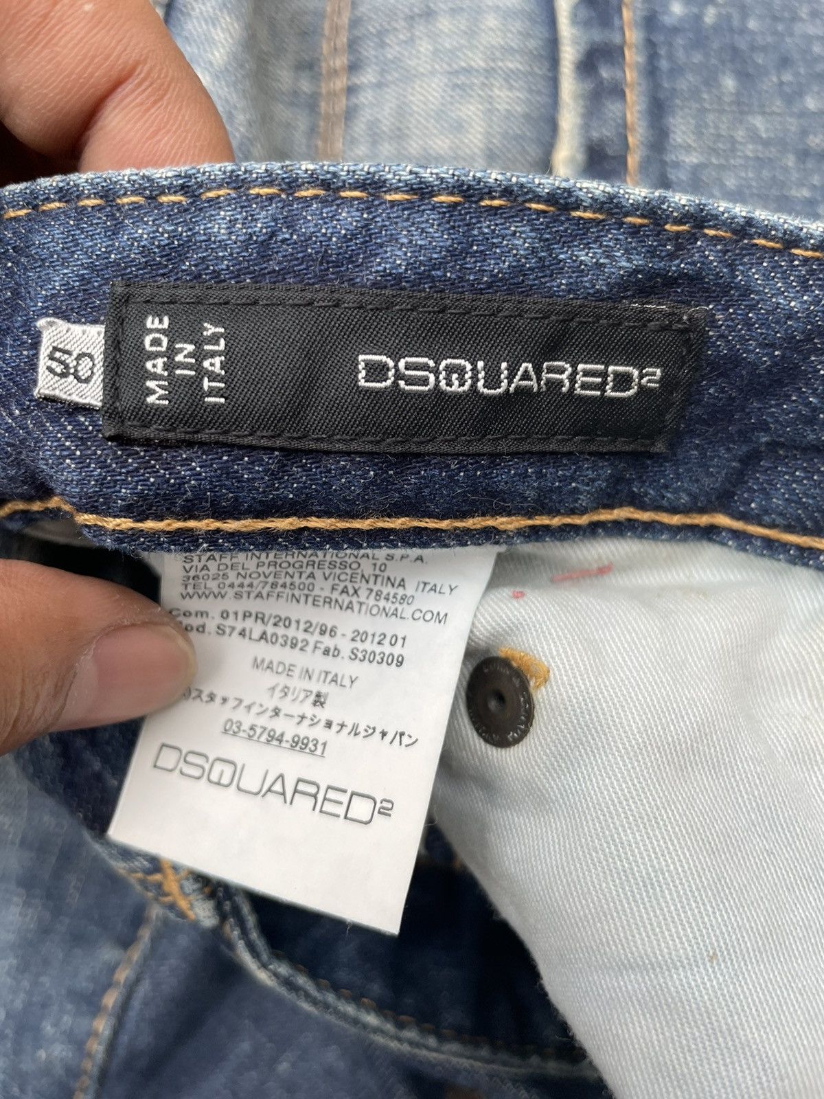 Dsquared2 Dsquared2 Aging Custom Denim Size US 36 / EU 52 - 15 Thumbnail