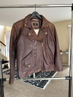 Frye strabler 2024 leather moto jacket