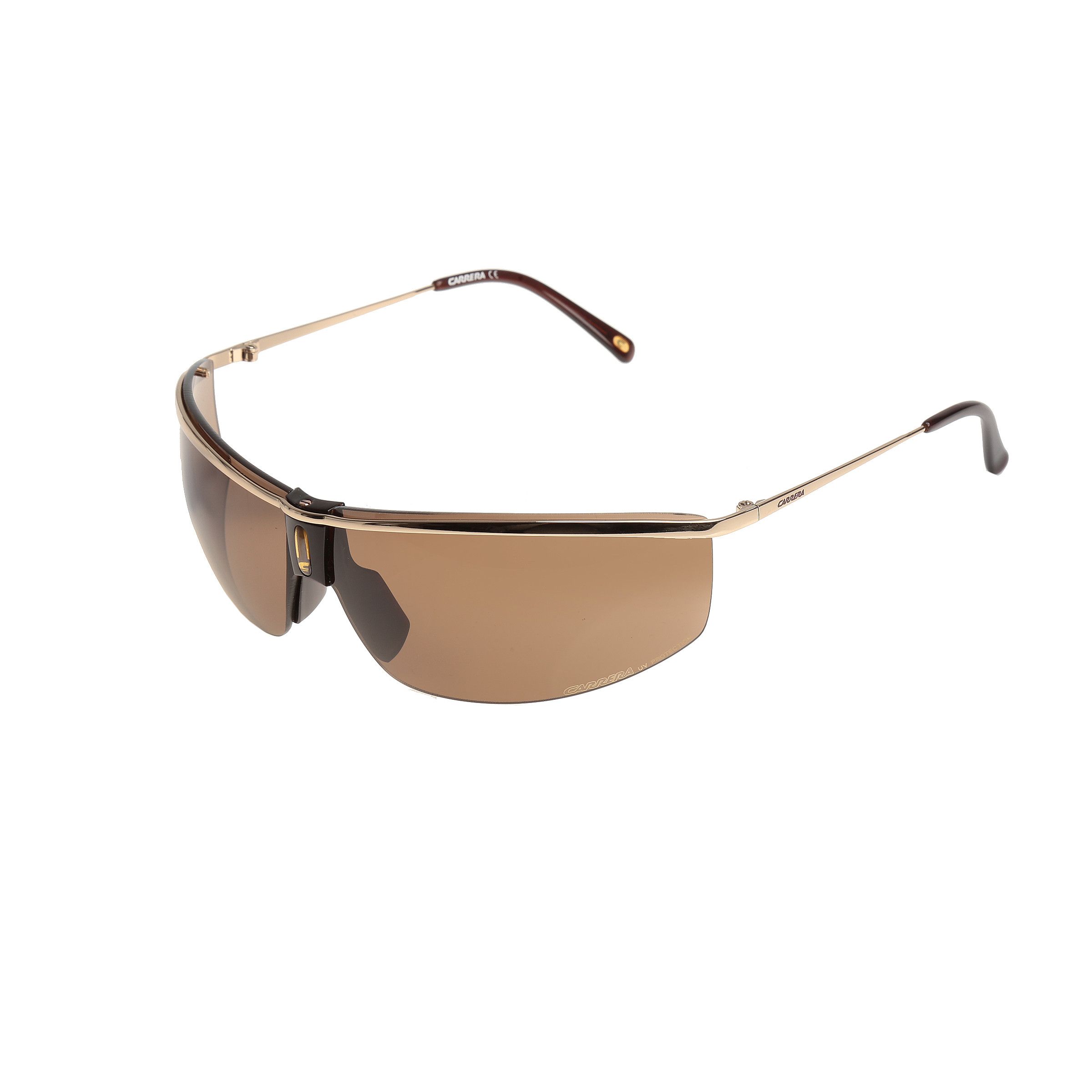 Carrera Carrera 00's Brown Gold Sport Sunglasses Size ONE SIZE - 3 Thumbnail