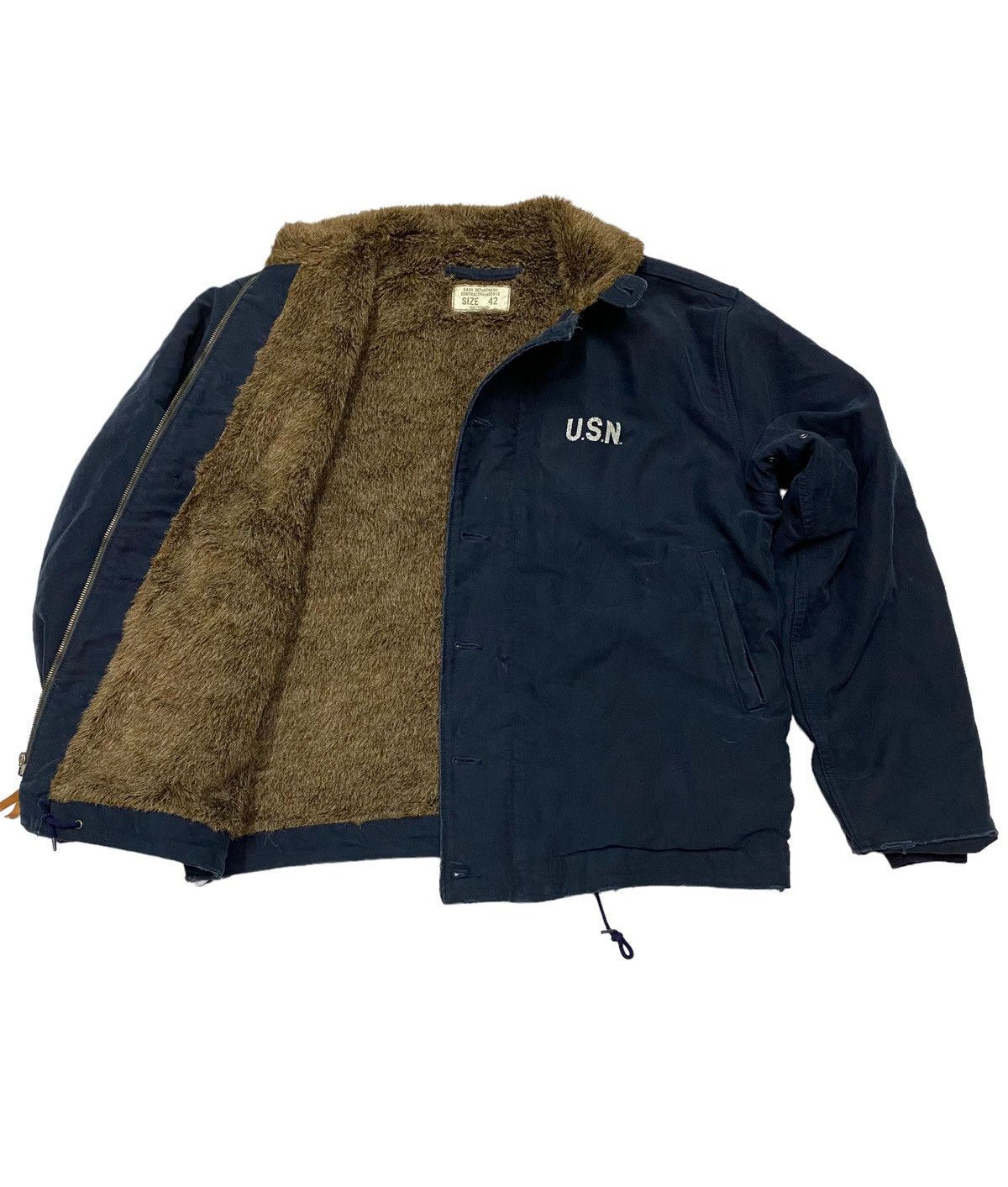 Vintage Houston USN N-1 Deck Jacket