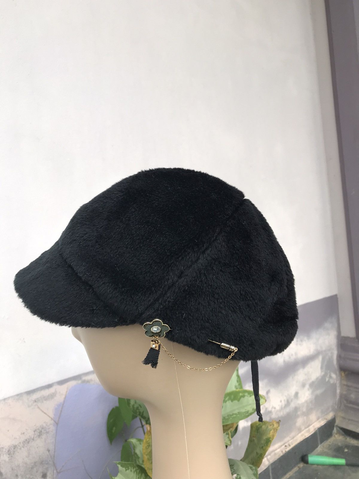 Vintage Vintage Mary Quant Fur Hat Size ONE SIZE - 2 Thumbnail