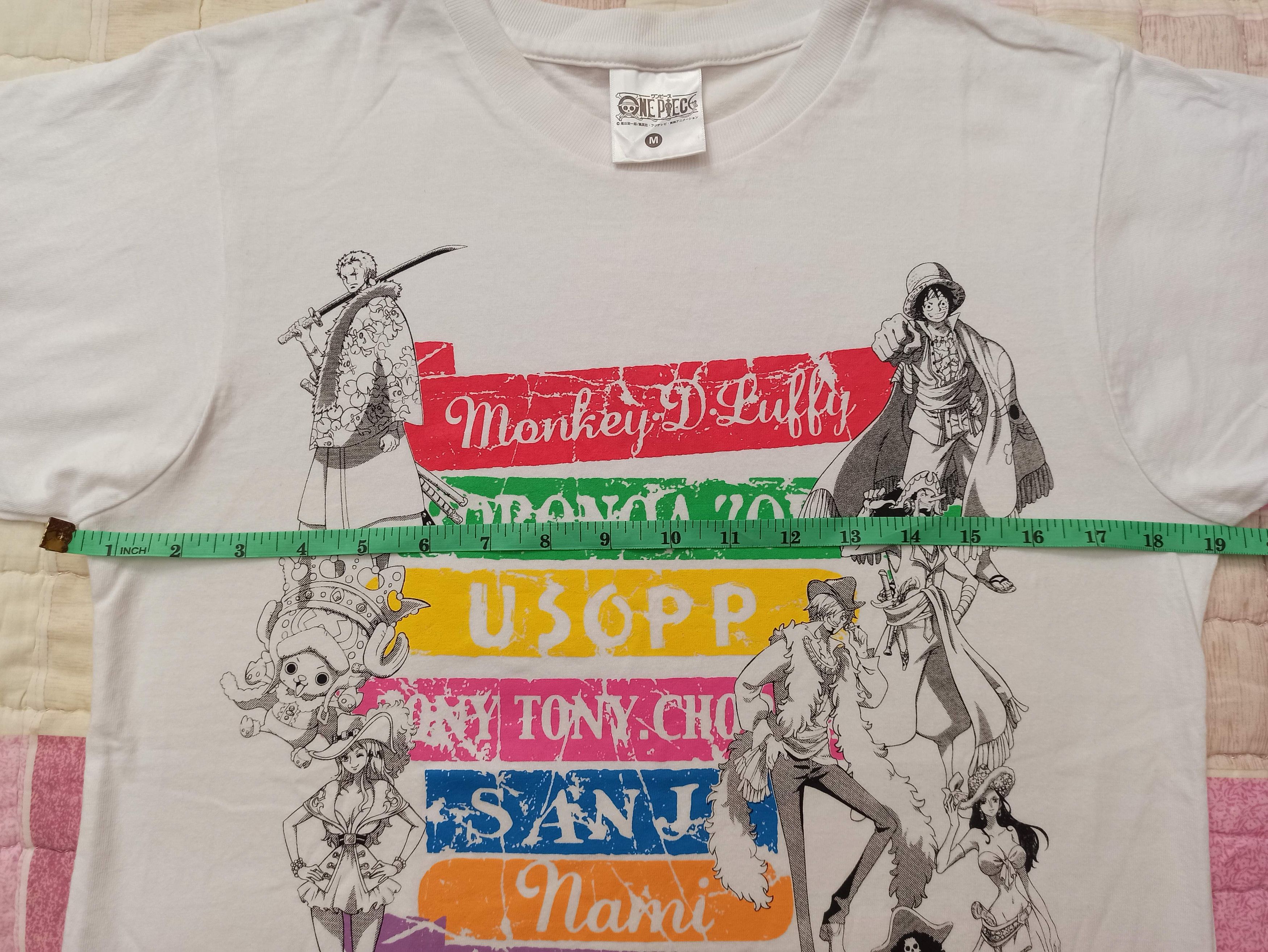 Anime One Piece Monkey D Luffy's Nakama T-Shirt Size US M / EU 48-50 / 2 - 5 Thumbnail