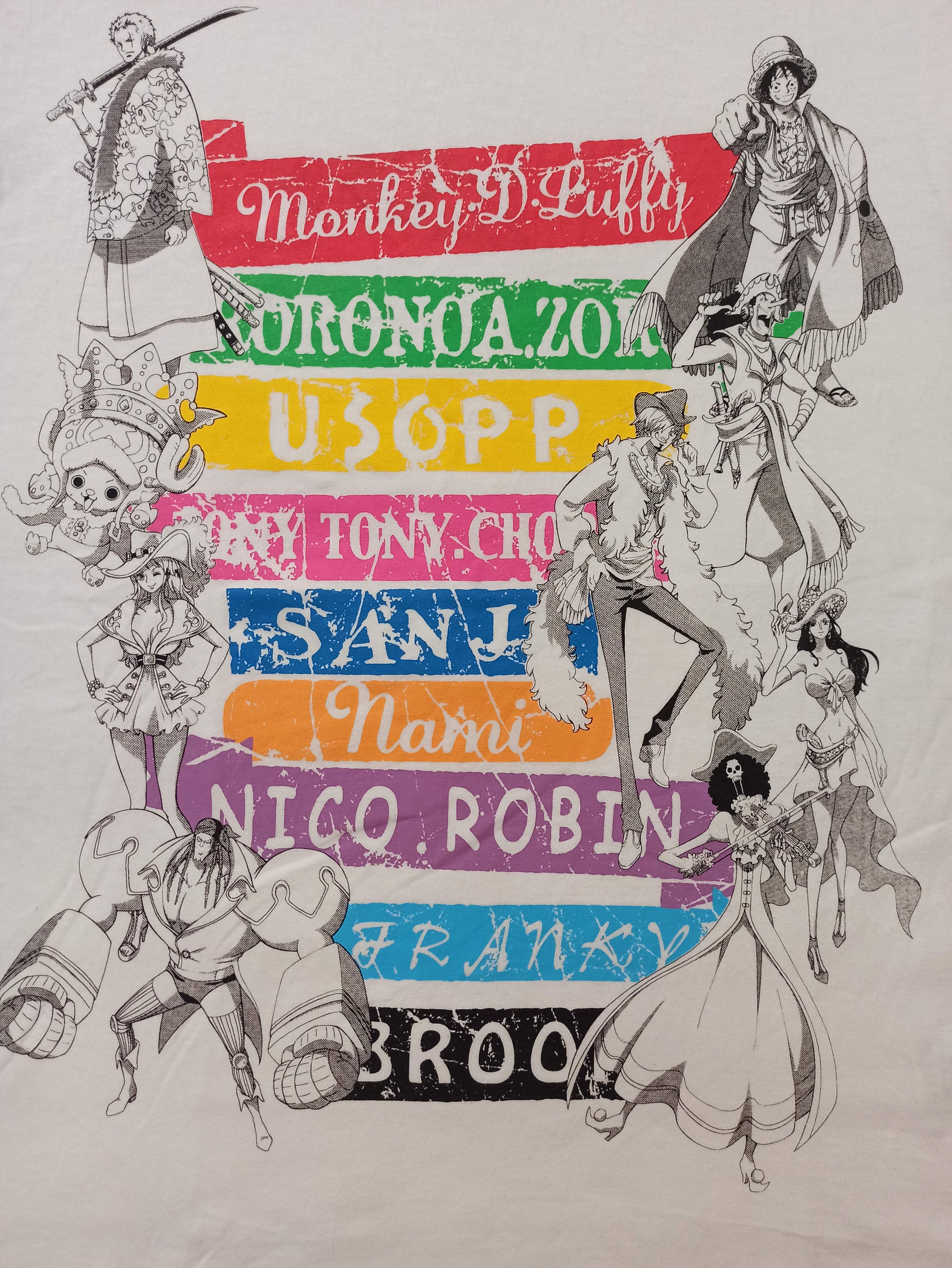 Anime One Piece Monkey D Luffy's Nakama T-Shirt Size US M / EU 48-50 / 2 - 1 Thumbnail