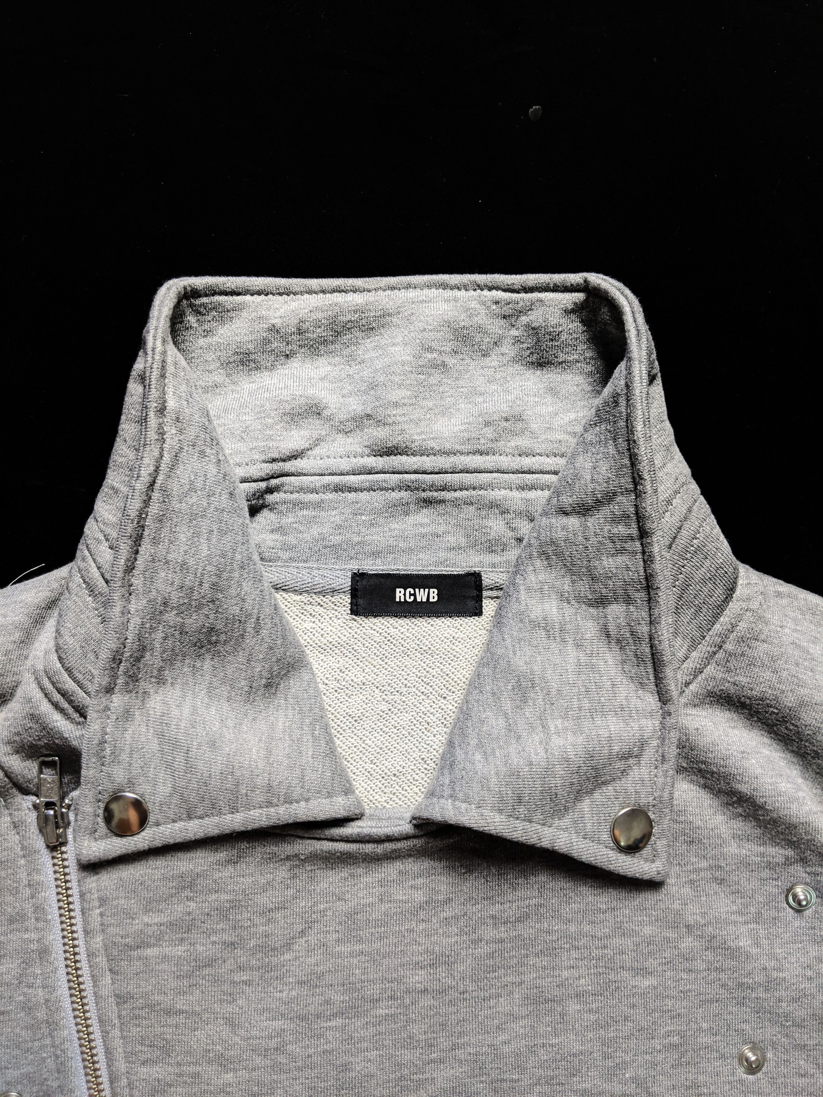 Japanese Brand Rodeo Crown Big Spellout Logo Asymetrical Zipper Jacket Size US M / EU 48-50 / 2 - 6 Thumbnail