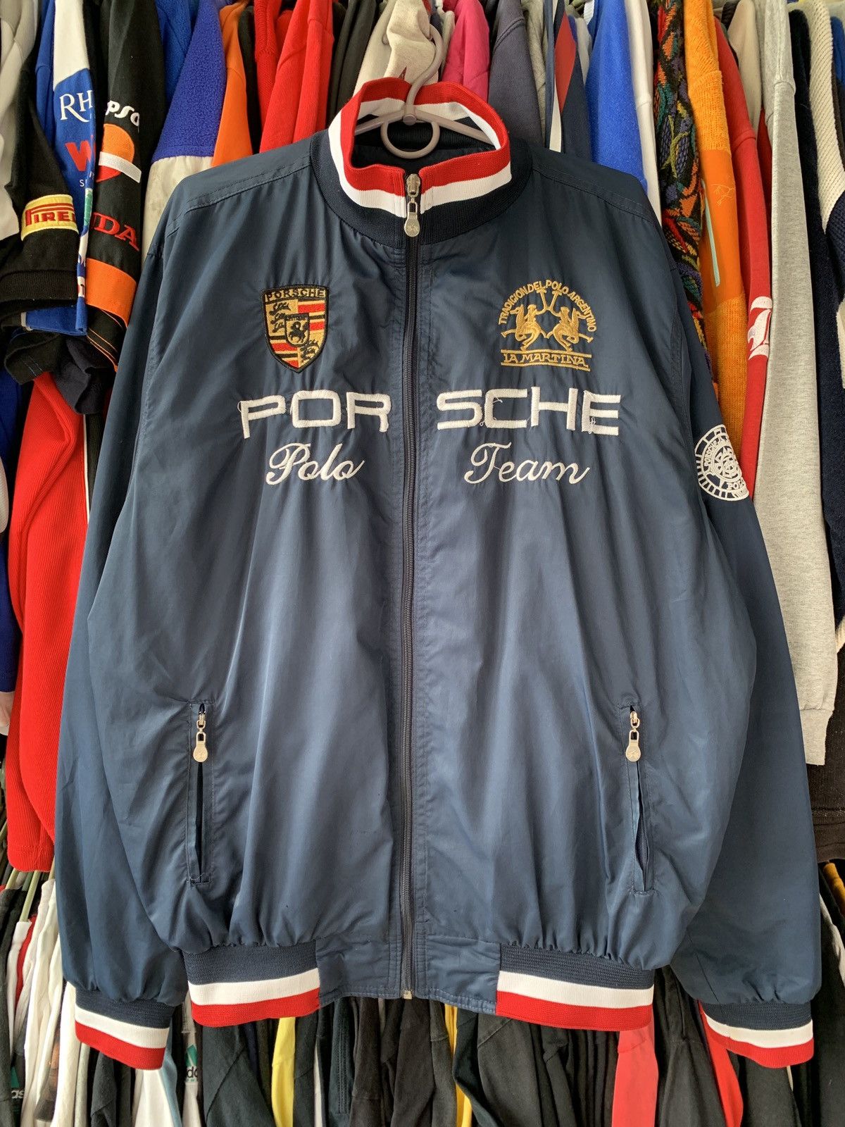 La martina porsche shop polo team jacket