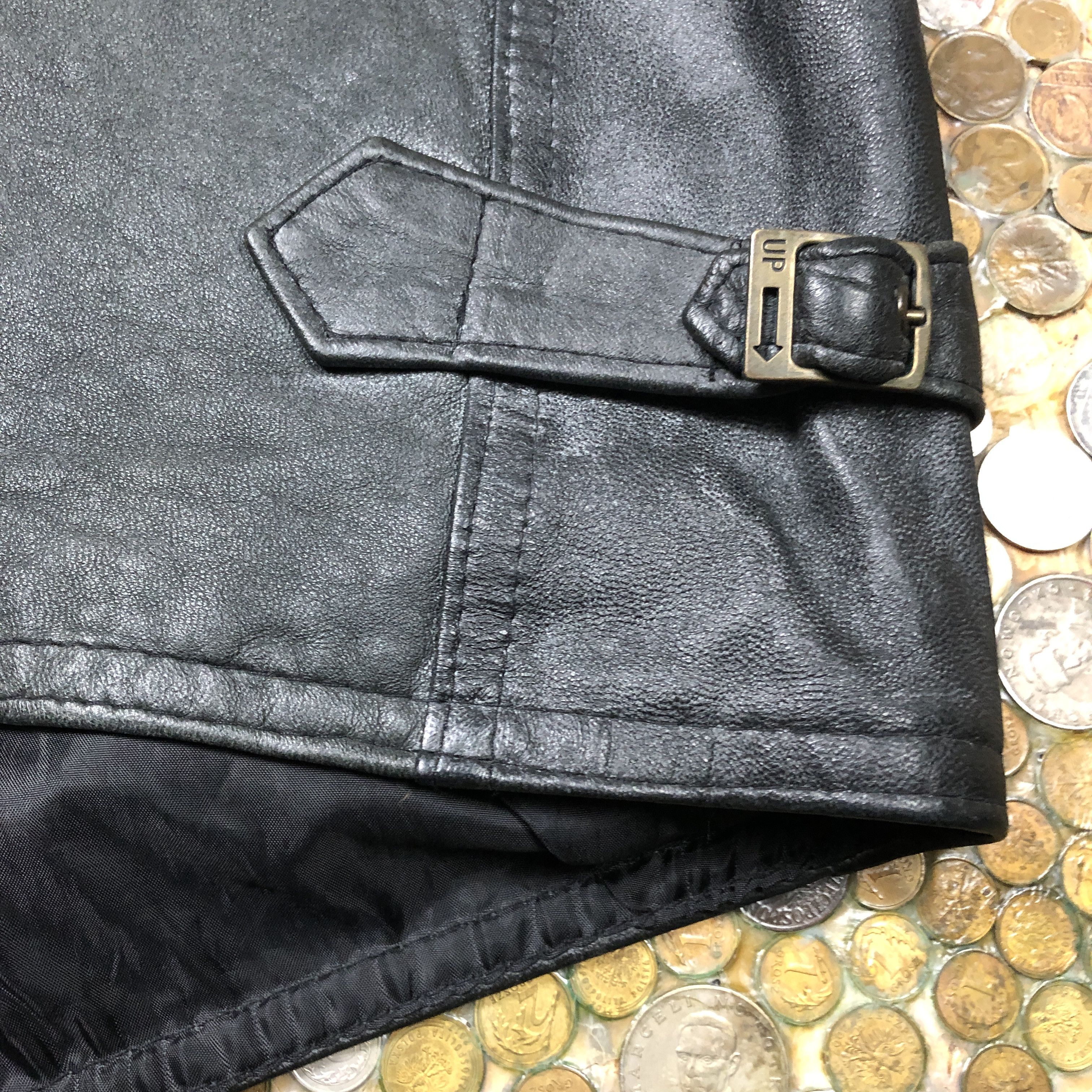 Vintage Vintage leather Vest 90's Size US L / EU 52-54 / 3 - 3 Thumbnail