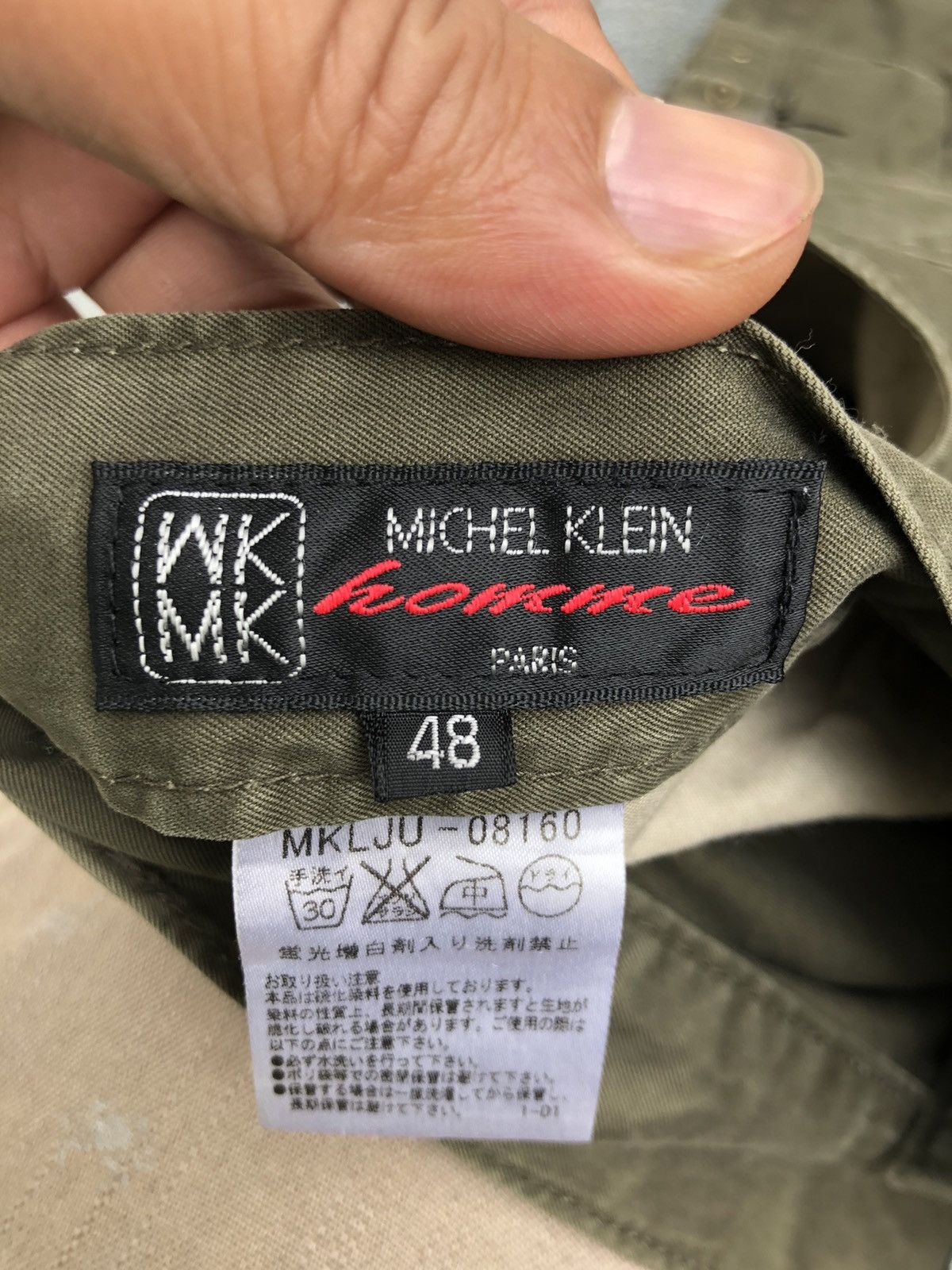 Michel Klein Michel Klein Double knee cargo pants Size US 33 - 9 Thumbnail