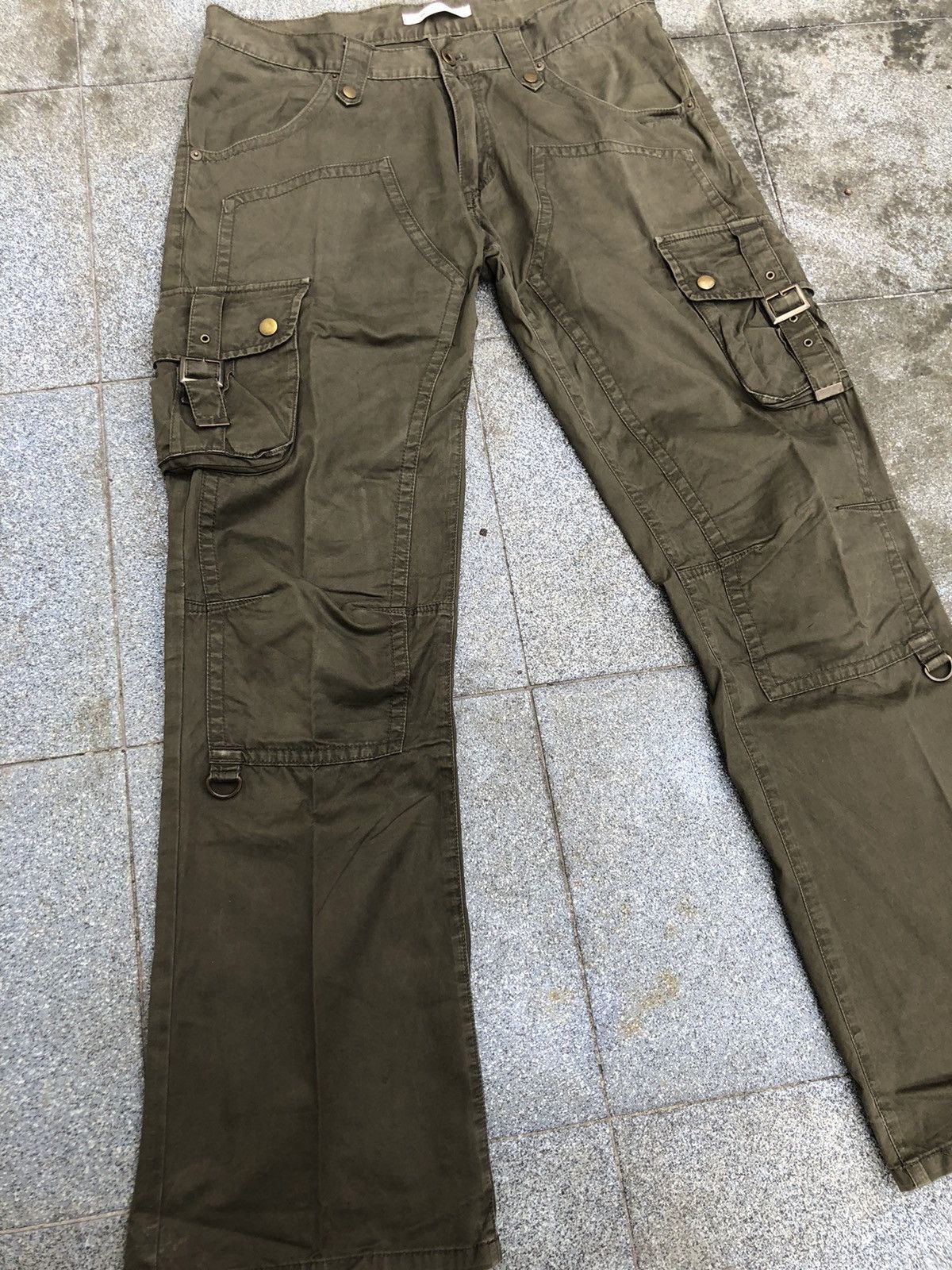 Michel Klein Michel Klein Double knee cargo pants Size US 33 - 4 Thumbnail