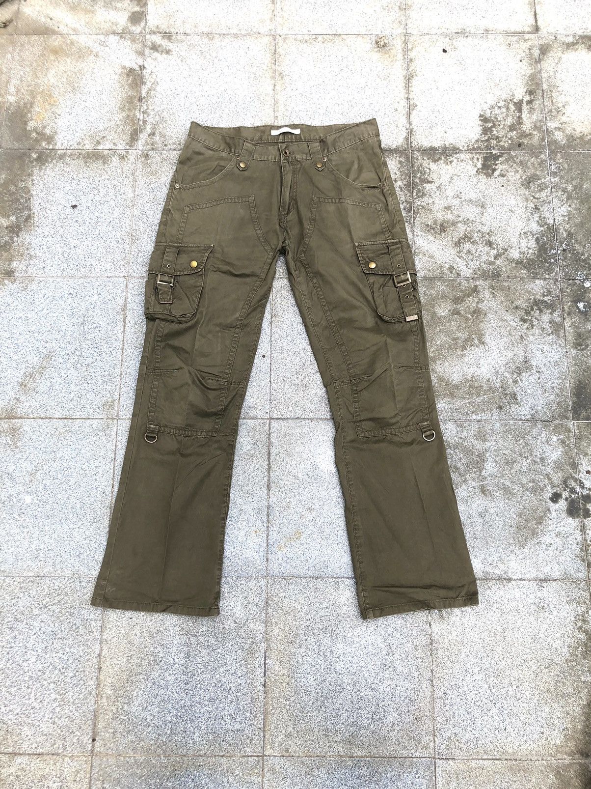 Michel Klein Michel Klein Double knee cargo pants Size US 33 - 2 Thumbnail
