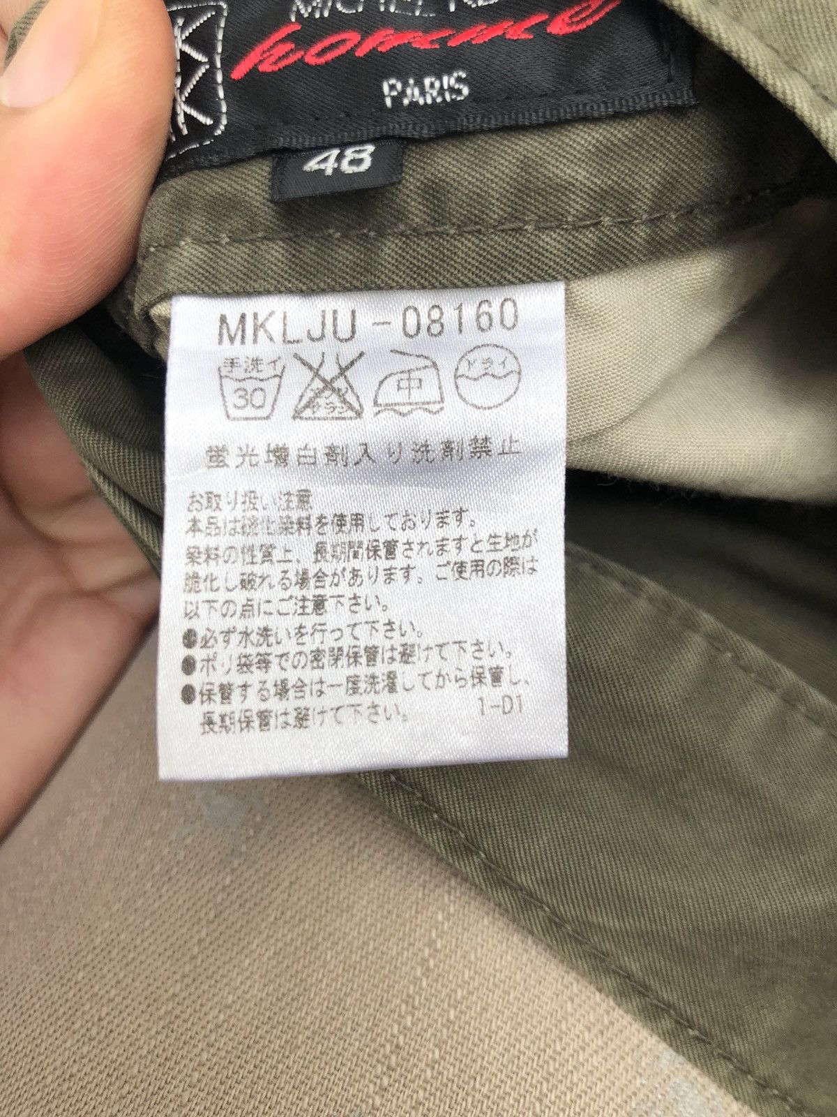 Michel Klein Michel Klein Double knee cargo pants Size US 33 - 11 Thumbnail