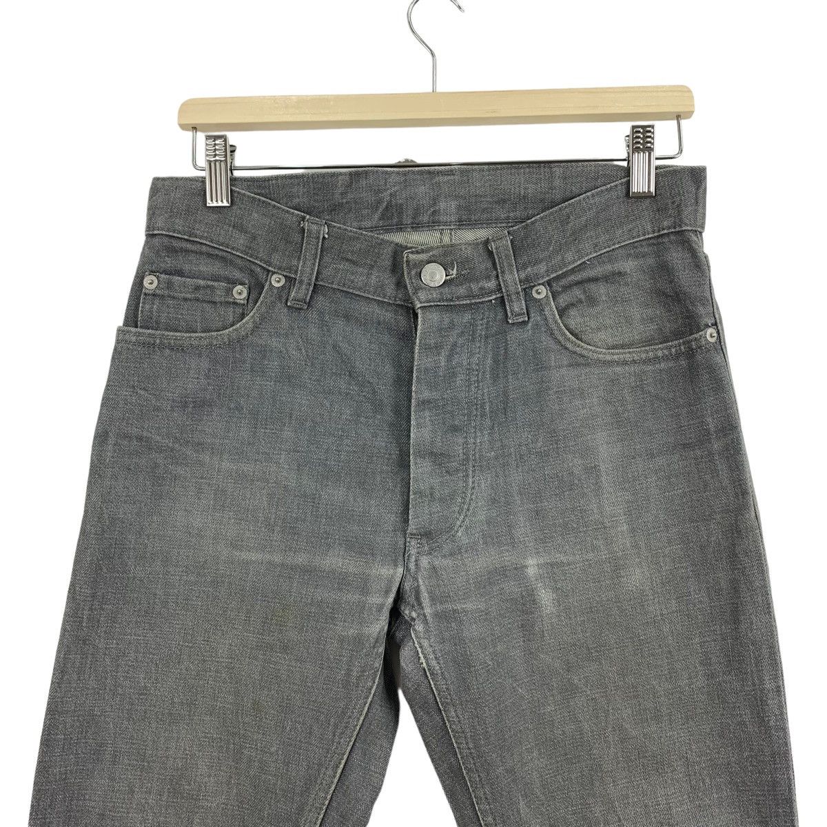 Helmut Lang × Japanese Brand HELMUT LANG Classic raw denim classic cut grey denim Size US 30 / EU 46 - 2 Thumbnail