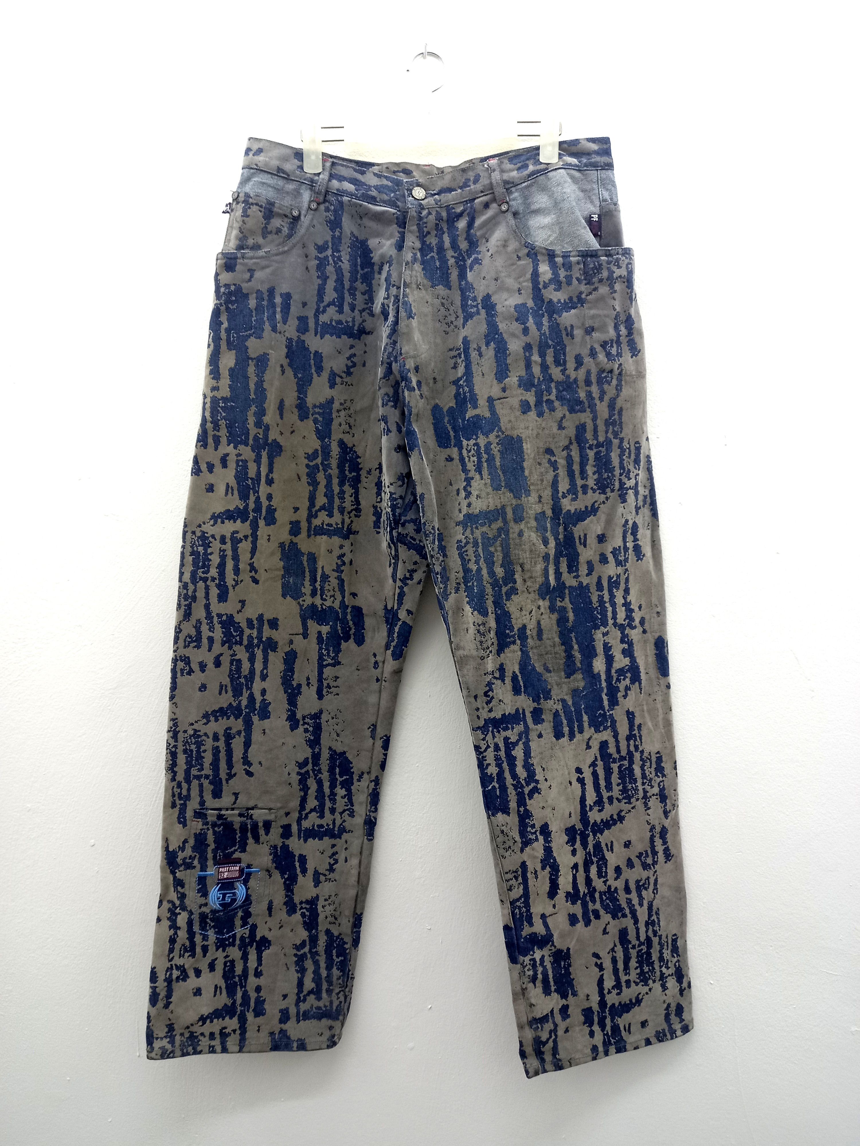 Phat Farm Rare Phat Farm Baggy Jeans Size US 34 / EU 50 - 1 Thumbnail