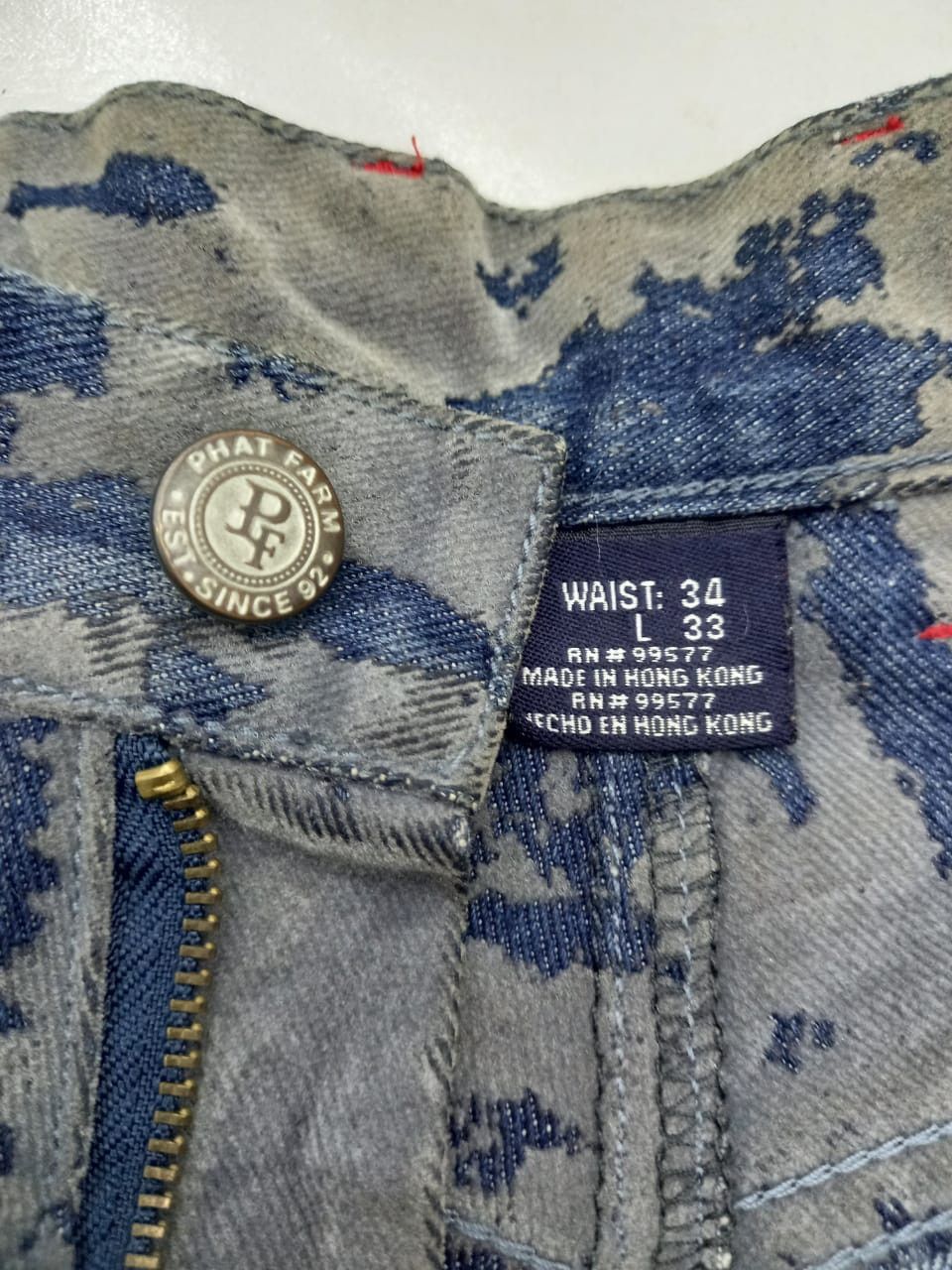 Phat Farm Rare Phat Farm Baggy Jeans Size US 34 / EU 50 - 5 Thumbnail