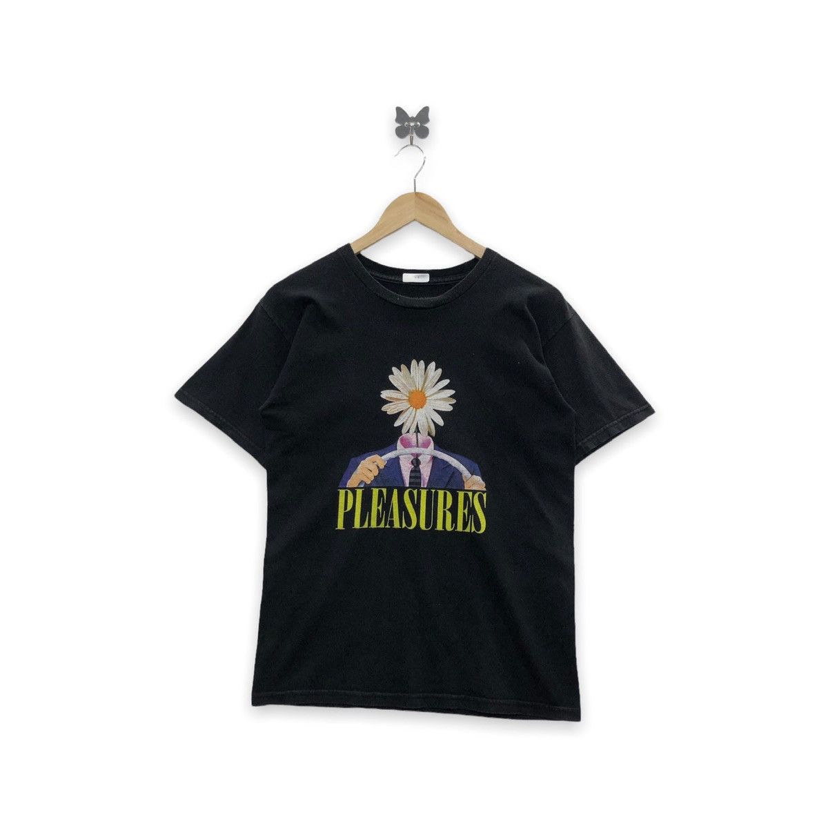 ‘Rare!! PLEASURES Graphic T-shirt