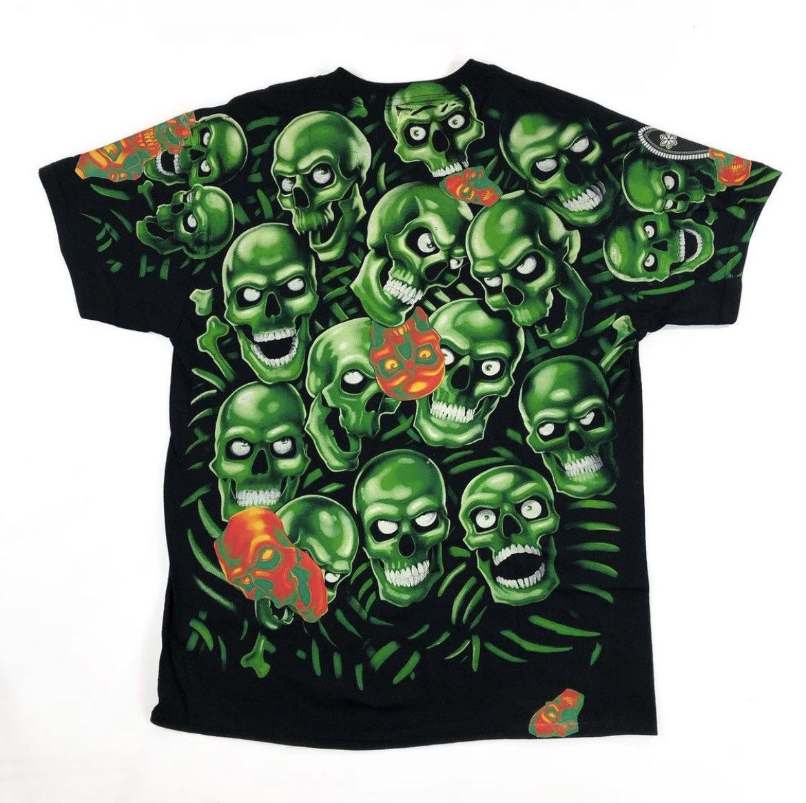 Japanese Brand × Vintage Paisley Skulls GTD T Shirt XL Size US XL / EU 56 / 4 - 3 Thumbnail